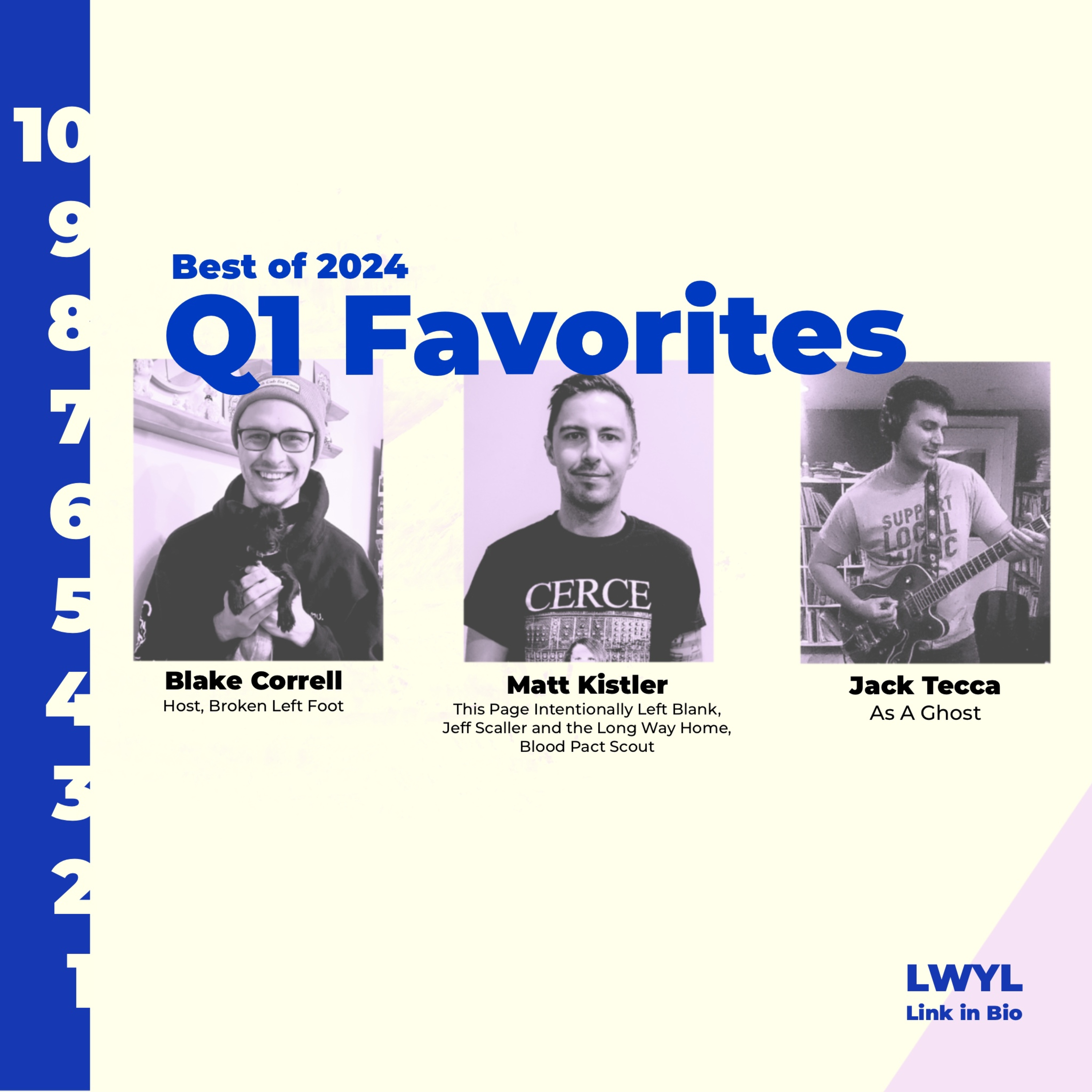 Best of 2024 - Q1 Favorites w/ Jack Tecca (As A Ghost) and Matt Kistler (Blood Pact Scout)
