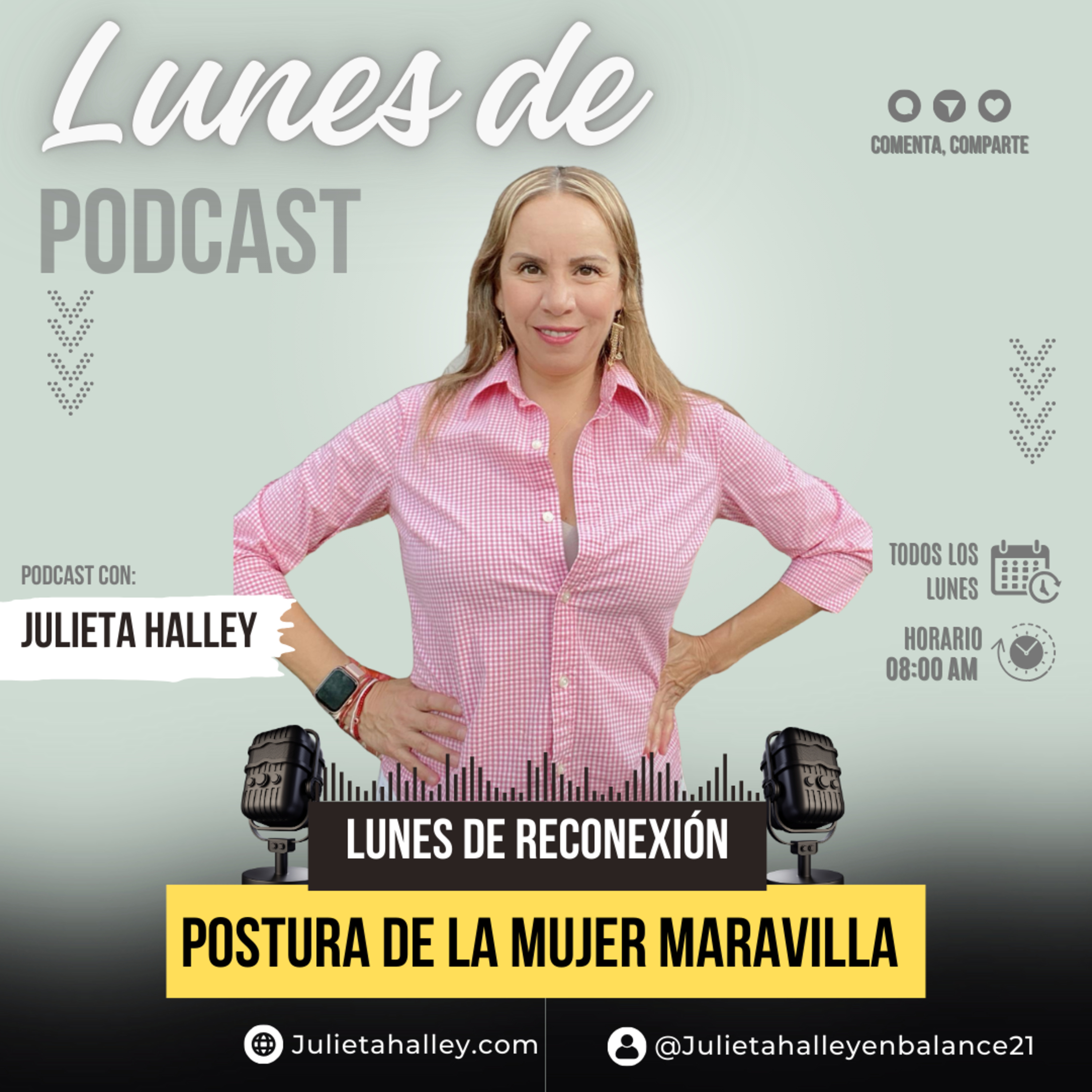 Postura de la Mujer Maravilla - Postura de Poder