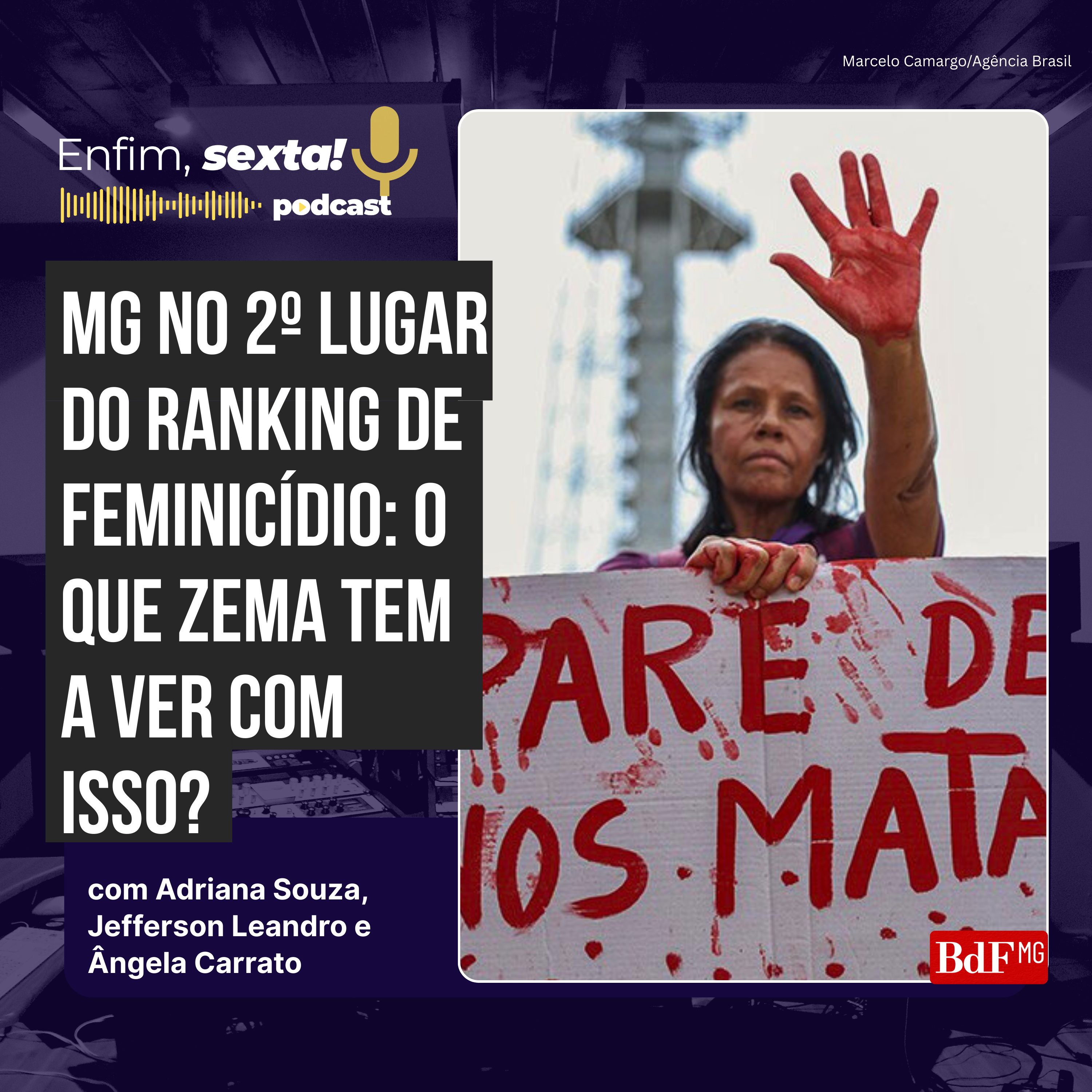 MG no 2º lugar do ranking de feminicídio: o que Zema tem a ver com isso?