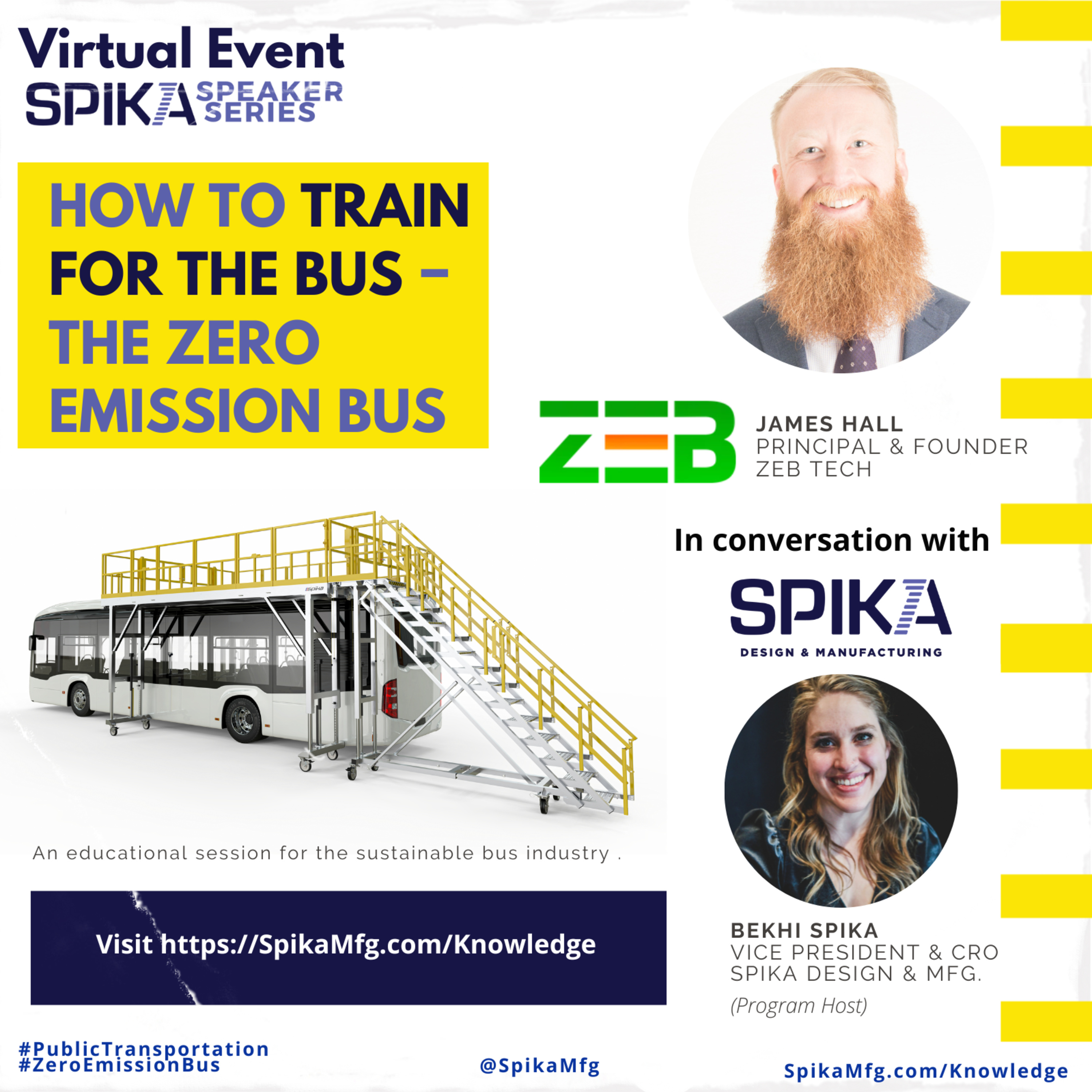 How to train for the Bus – The Zero Emission Bus (ZEB), with James Hall of ZEB Tech