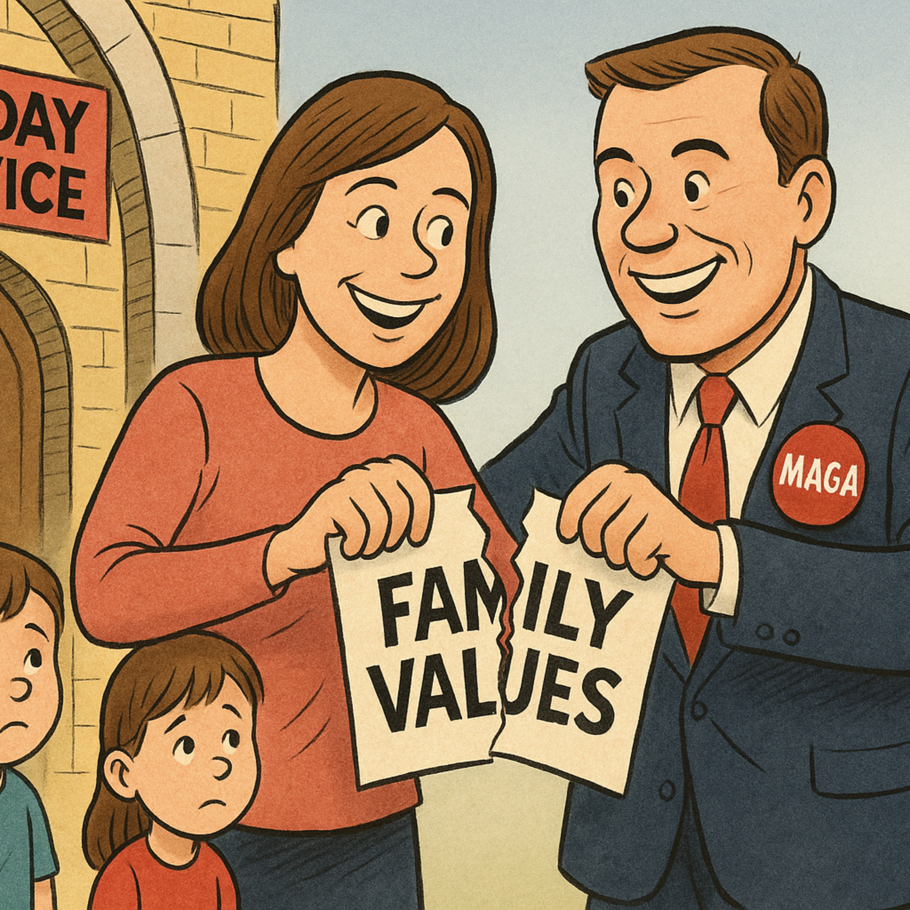 Ya Gotta be Schmittin' Me - Where have our values gone?