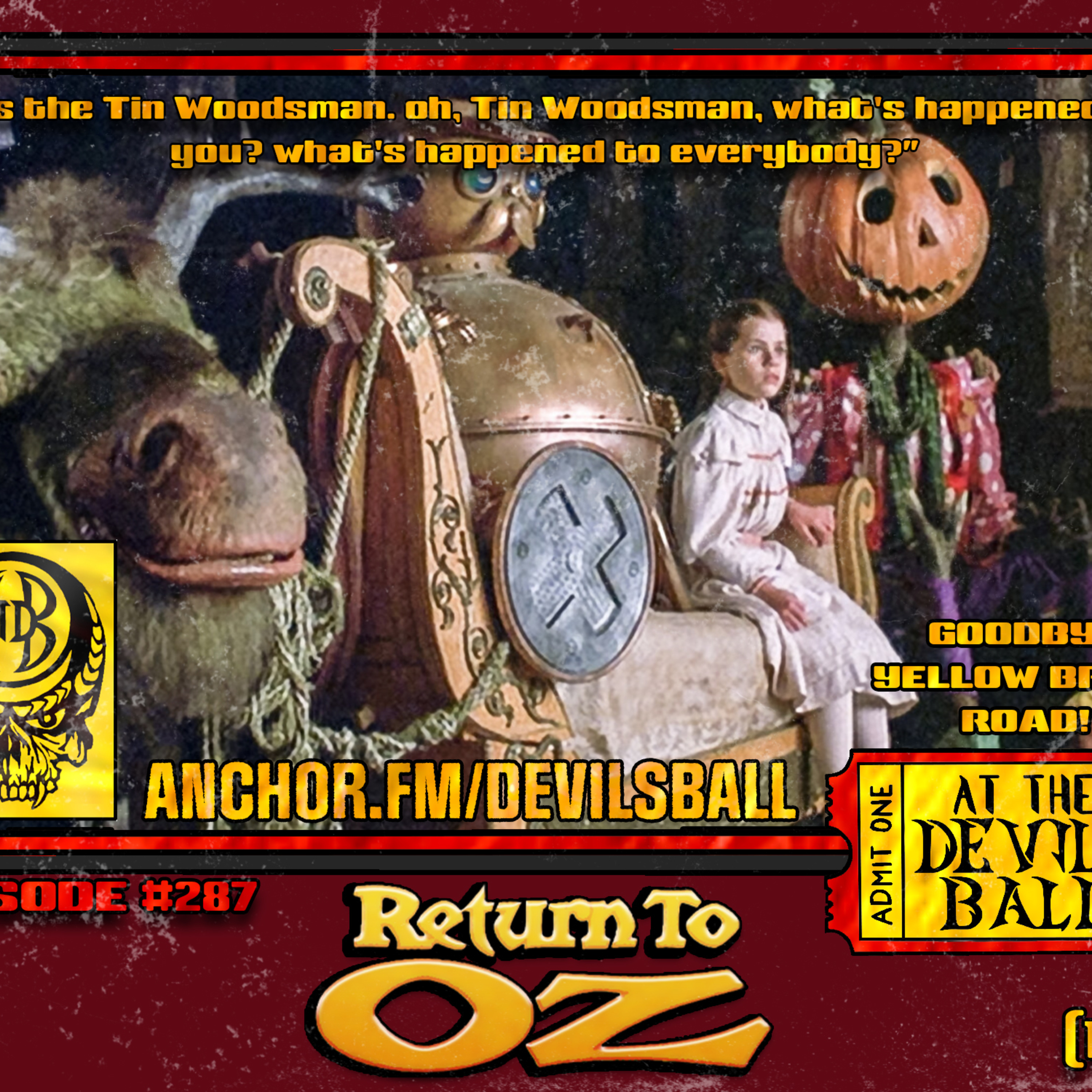 Episode 287: Return To Oz (1985) episode artwork