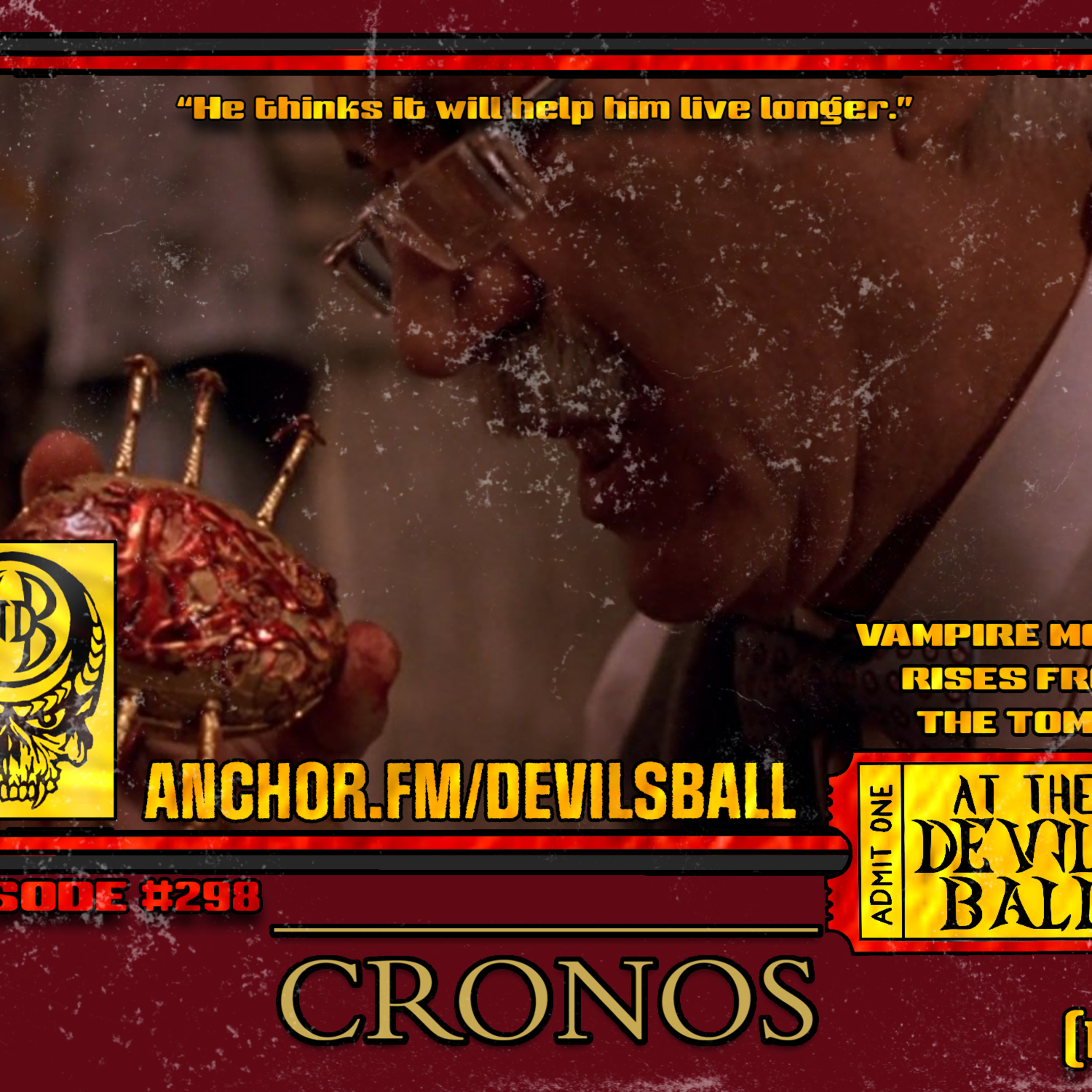 Episode 298: Cronos (1992) episode artwork