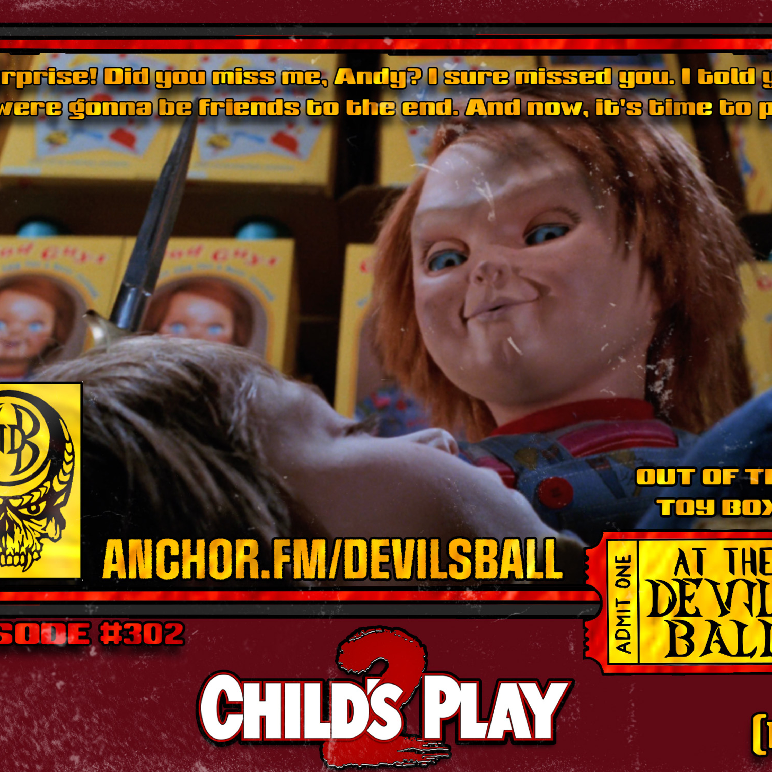 Episode 302: Child's Play 2(1990) episode artwork