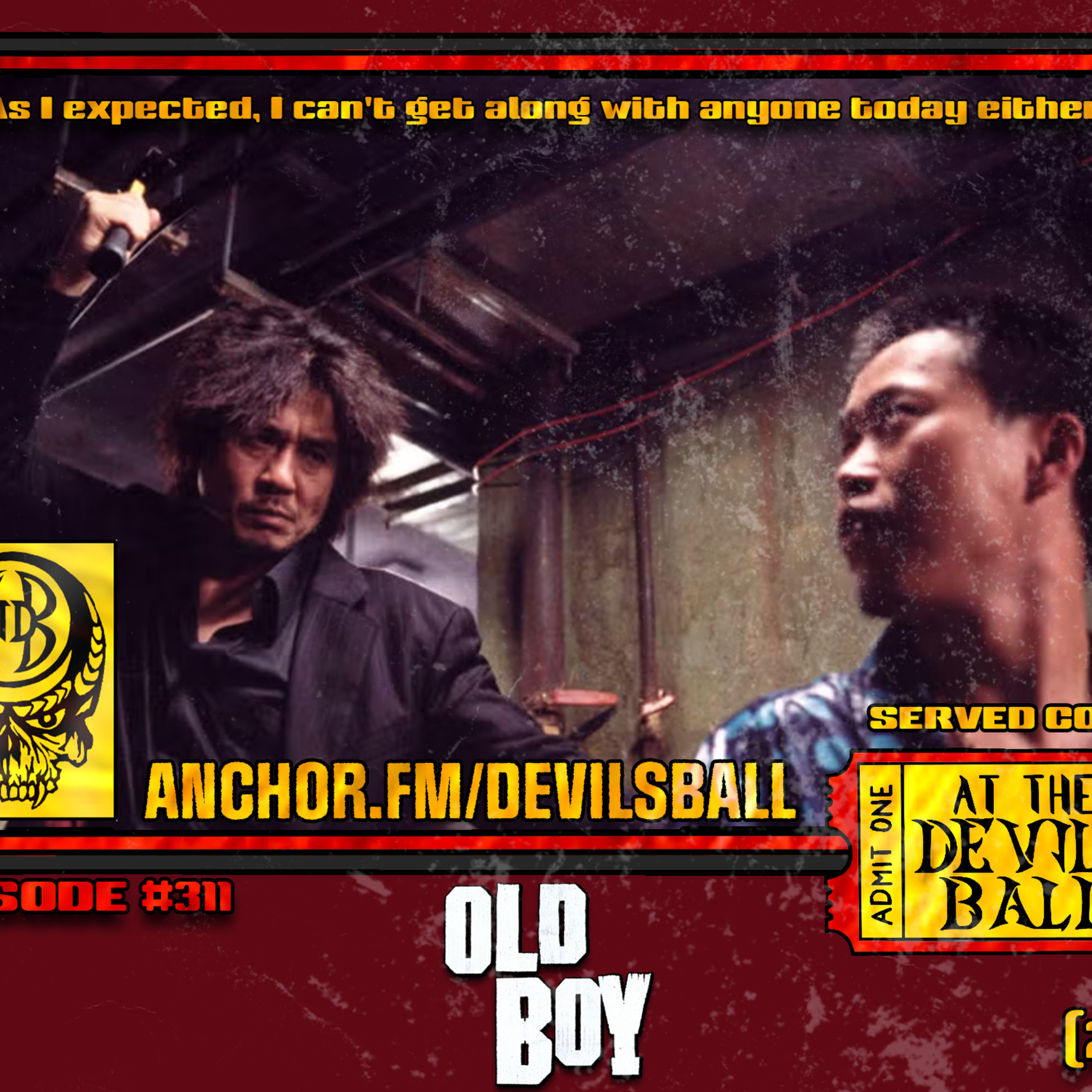 Episode 311: Oldboy (2003) episode artwork
