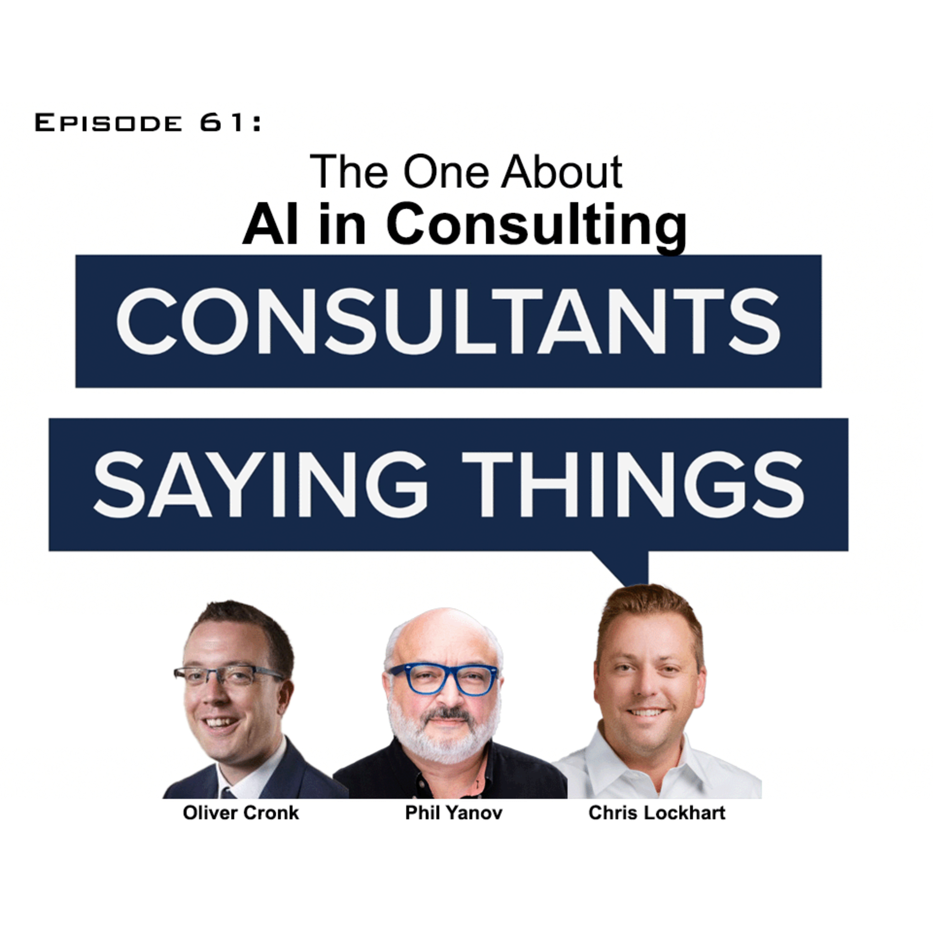 Consultants Saying Things