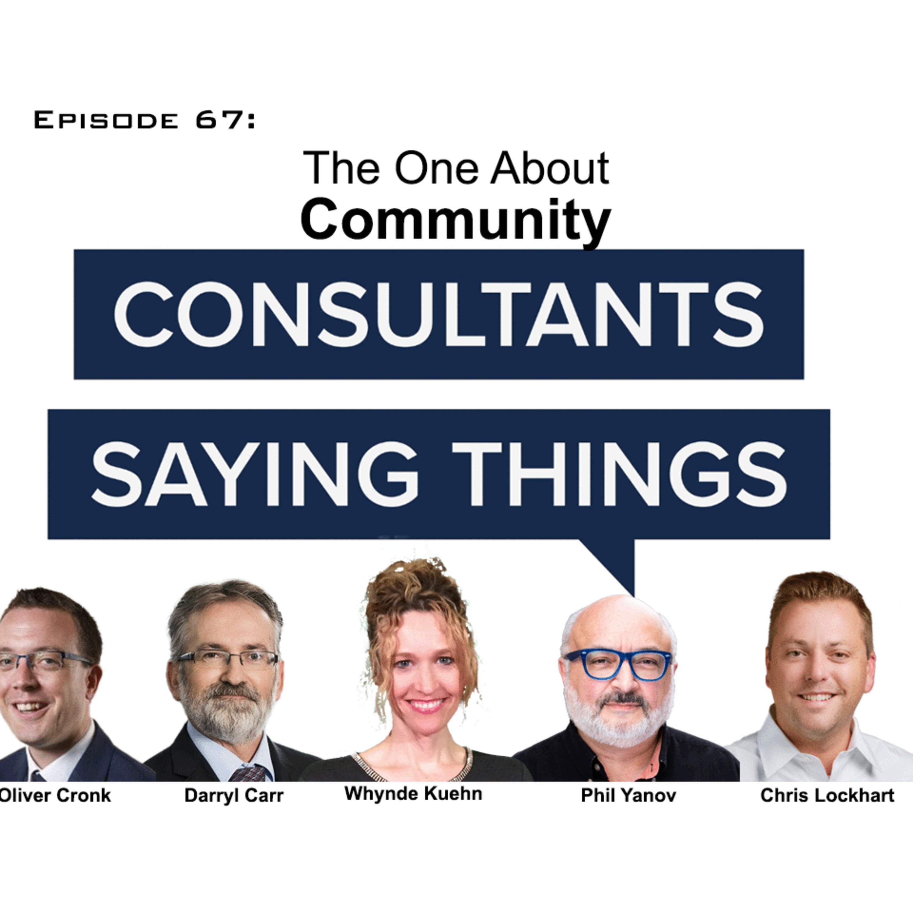 Consultants Saying Things