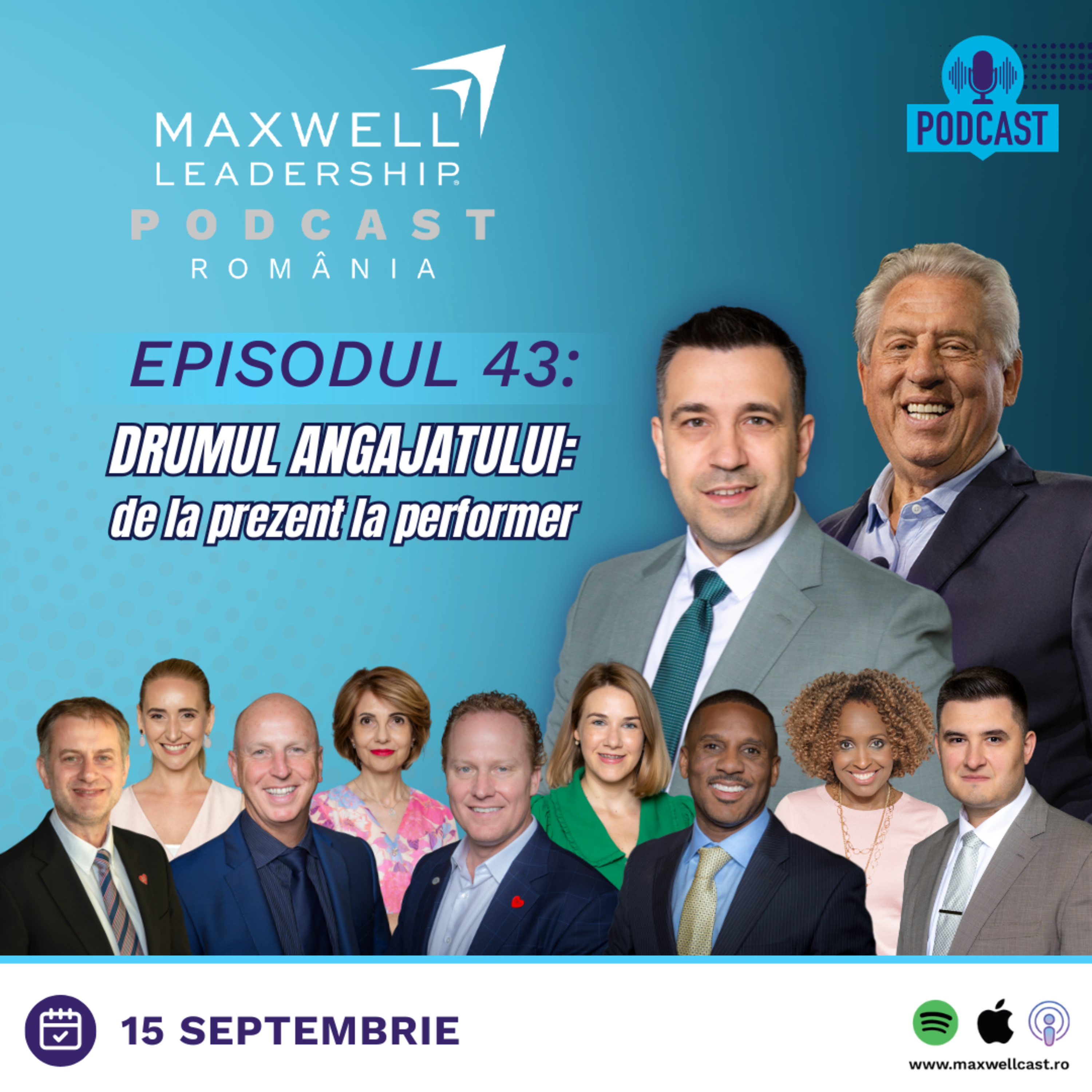 #43 Drumul angajatului: de la prezent la performer episode artwork