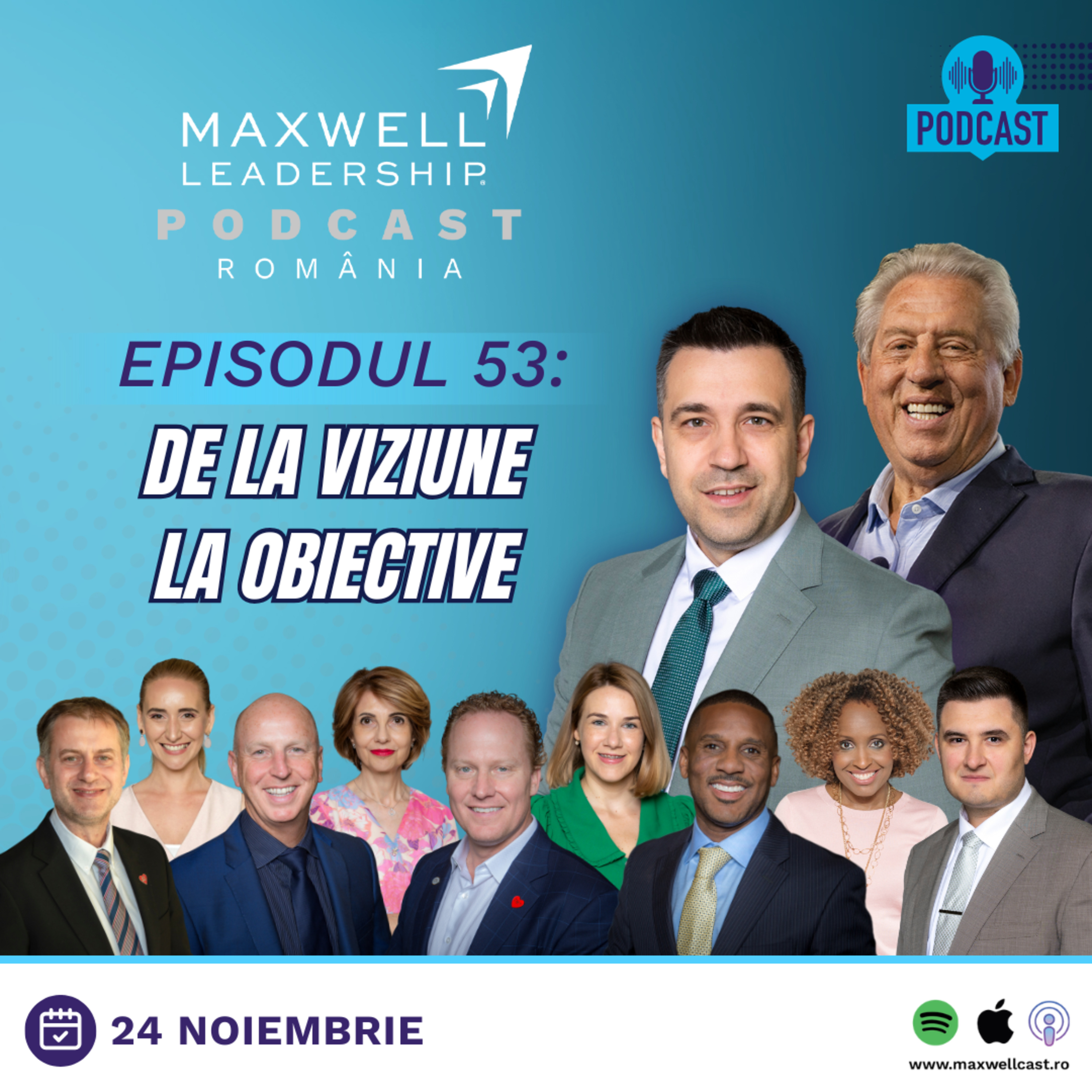 #53 De la Viziune la Obiective episode artwork