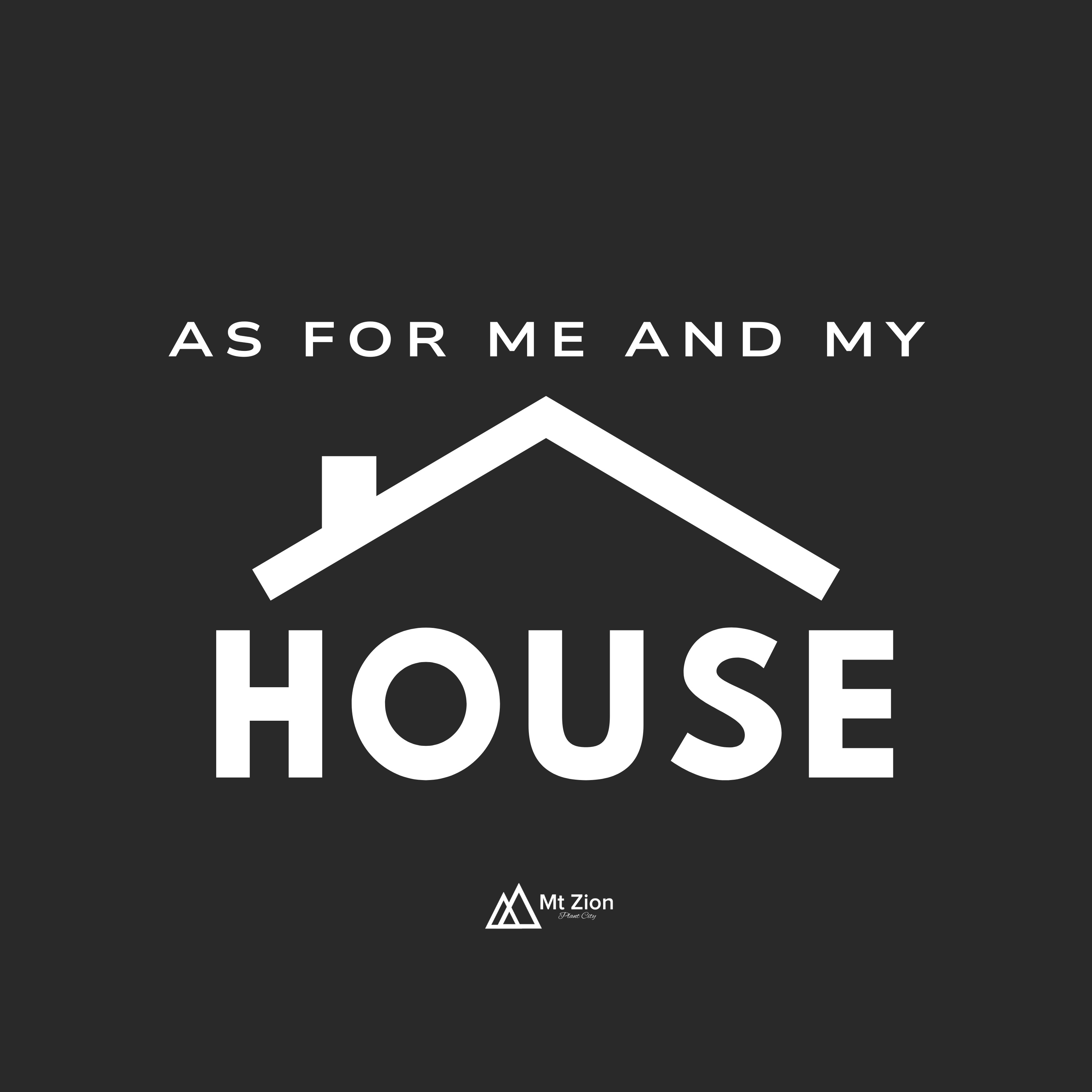 As For Me And My House