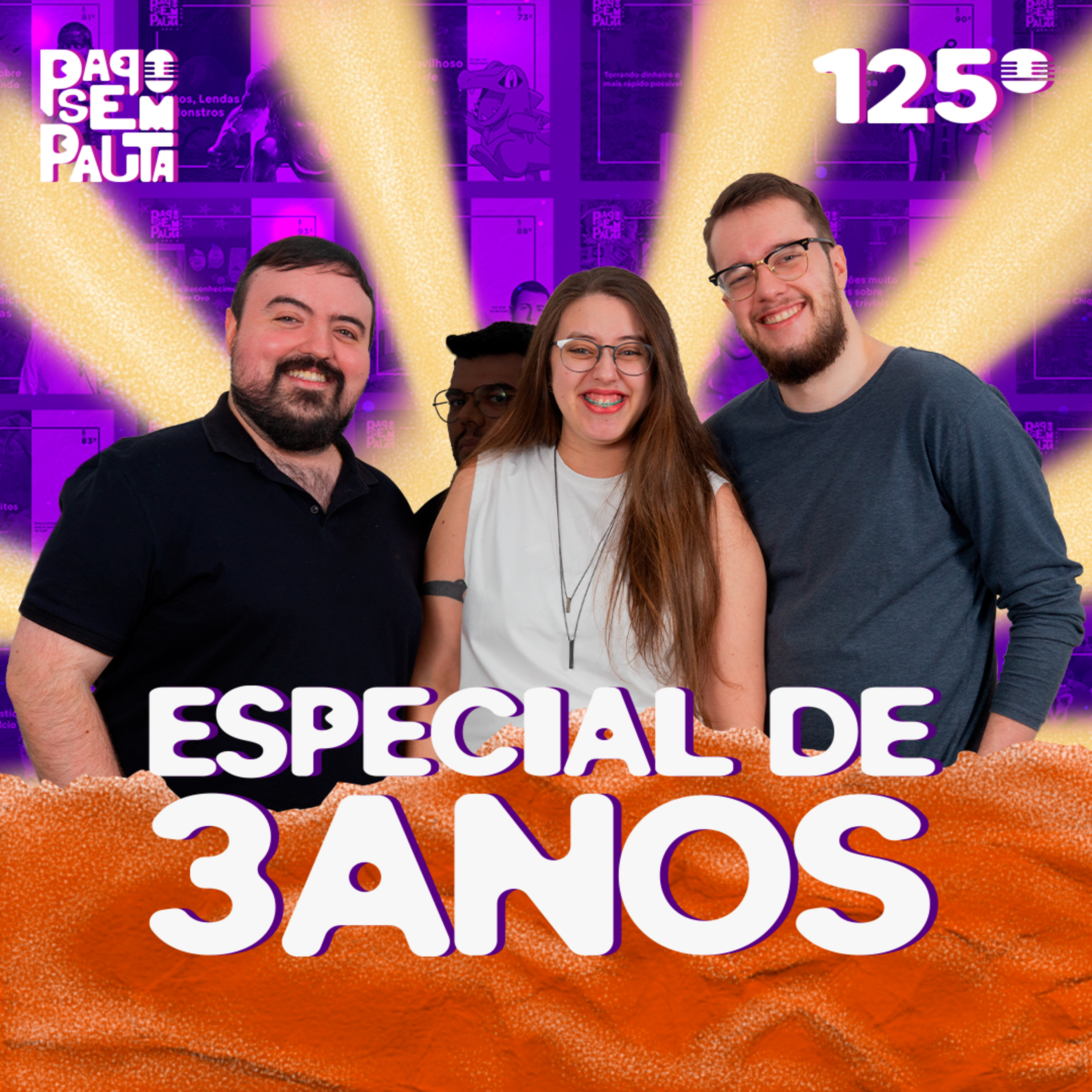 Ep. 125: ESPECIAL DE 3 ANOS!!!!! episode artwork