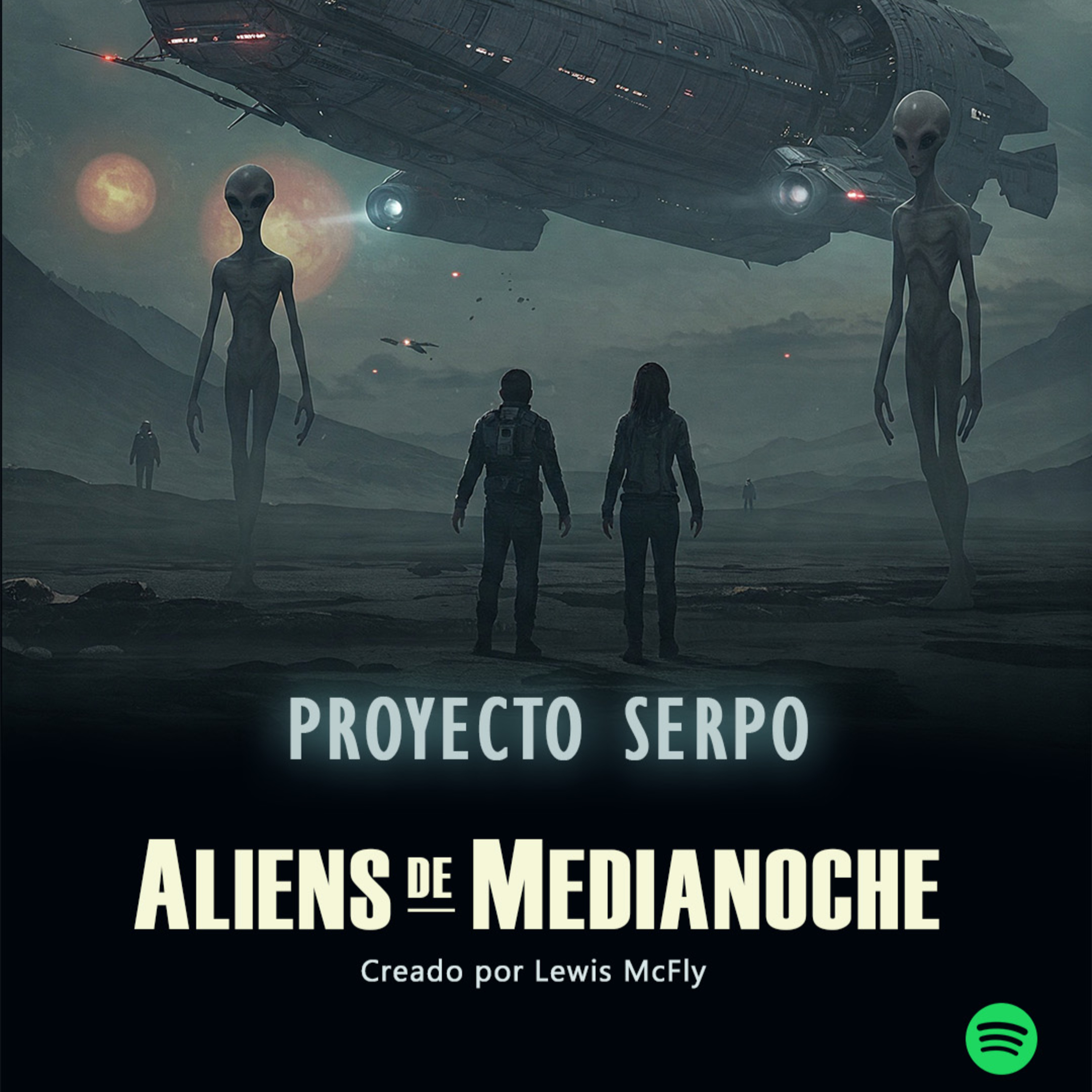 Portada de Aliens de Medianoche