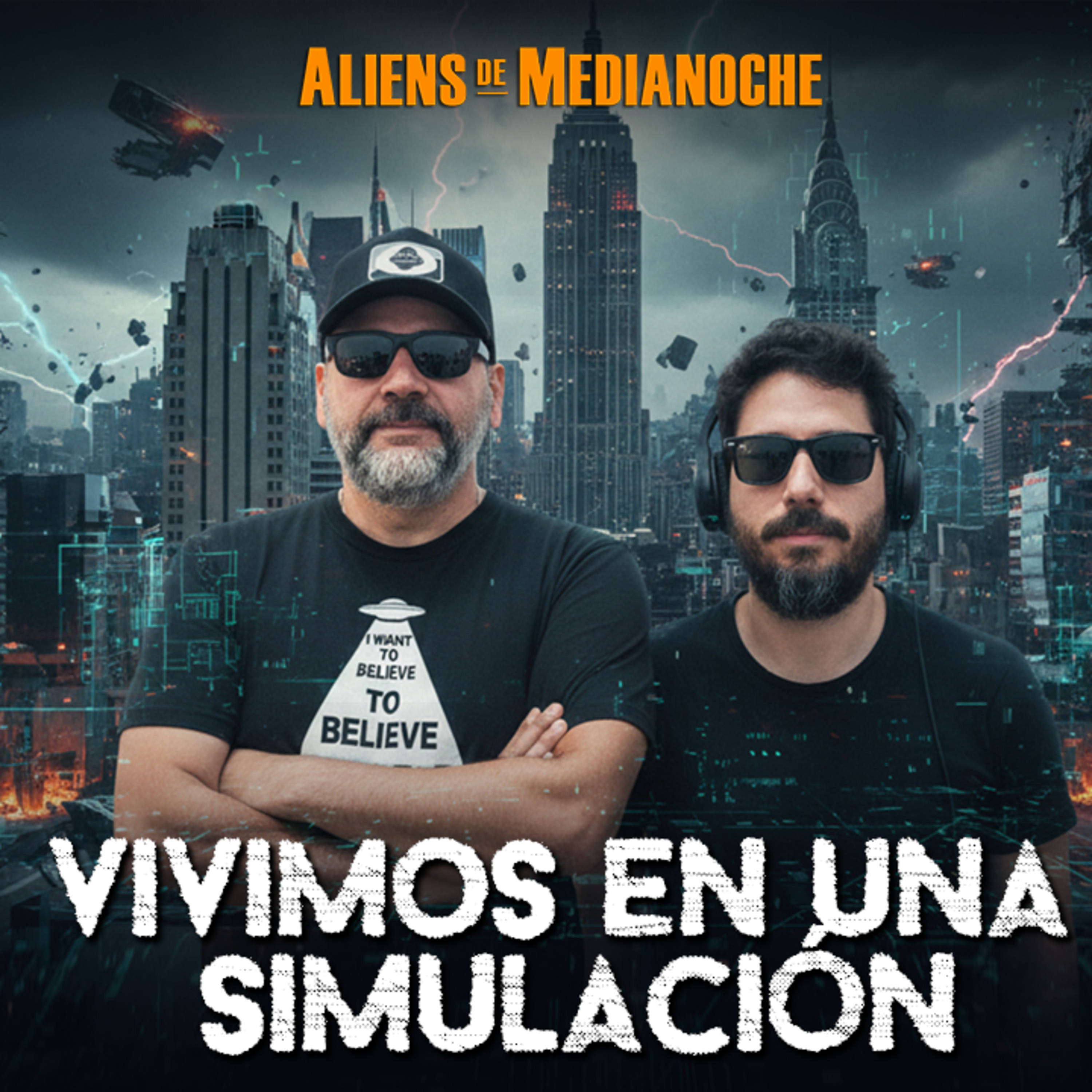 Portada de Aliens de Medianoche