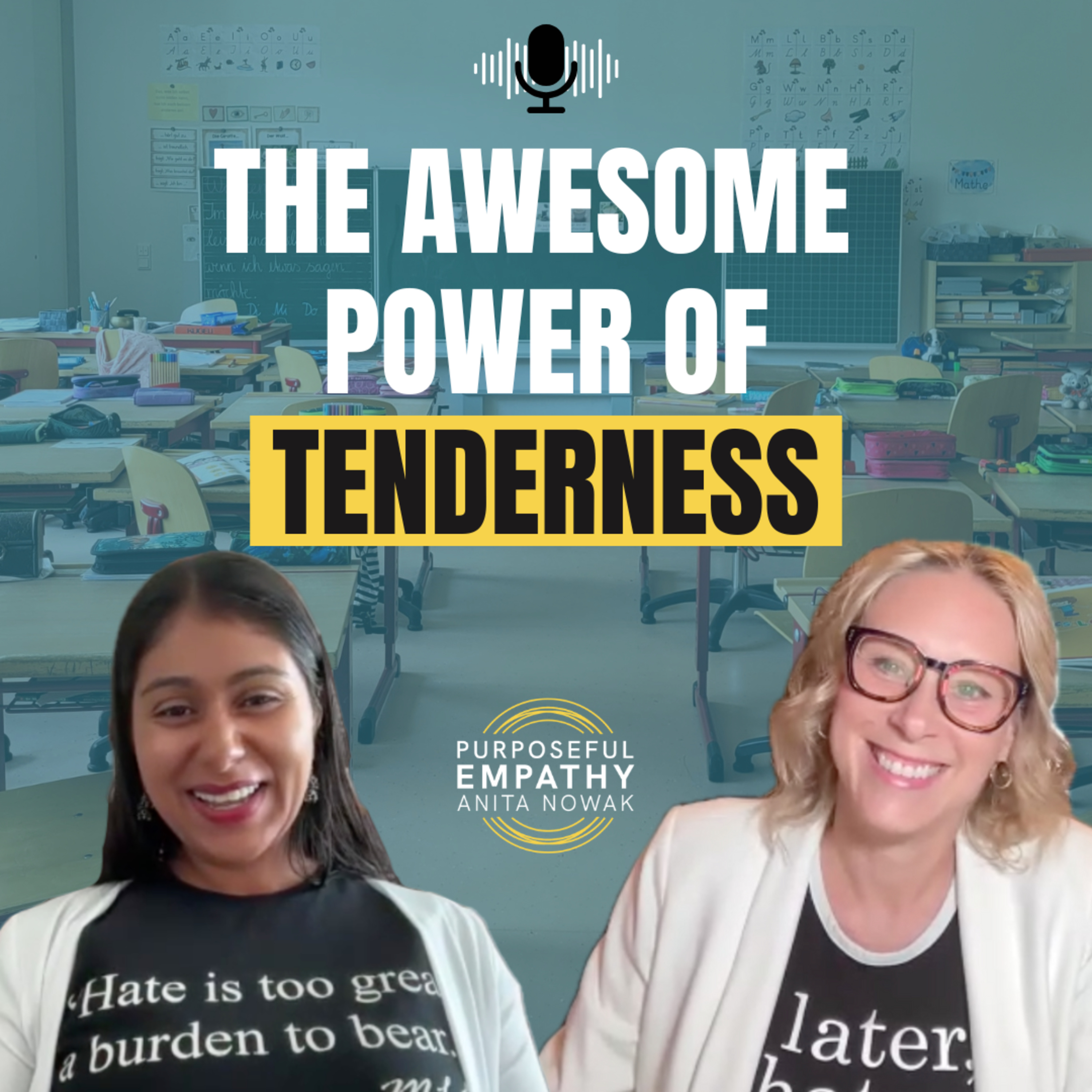 The Awesome Power of Tenderness Ft. Meena Srinivasan w/Anita Nowak - Purposeful Empathy episode artwork