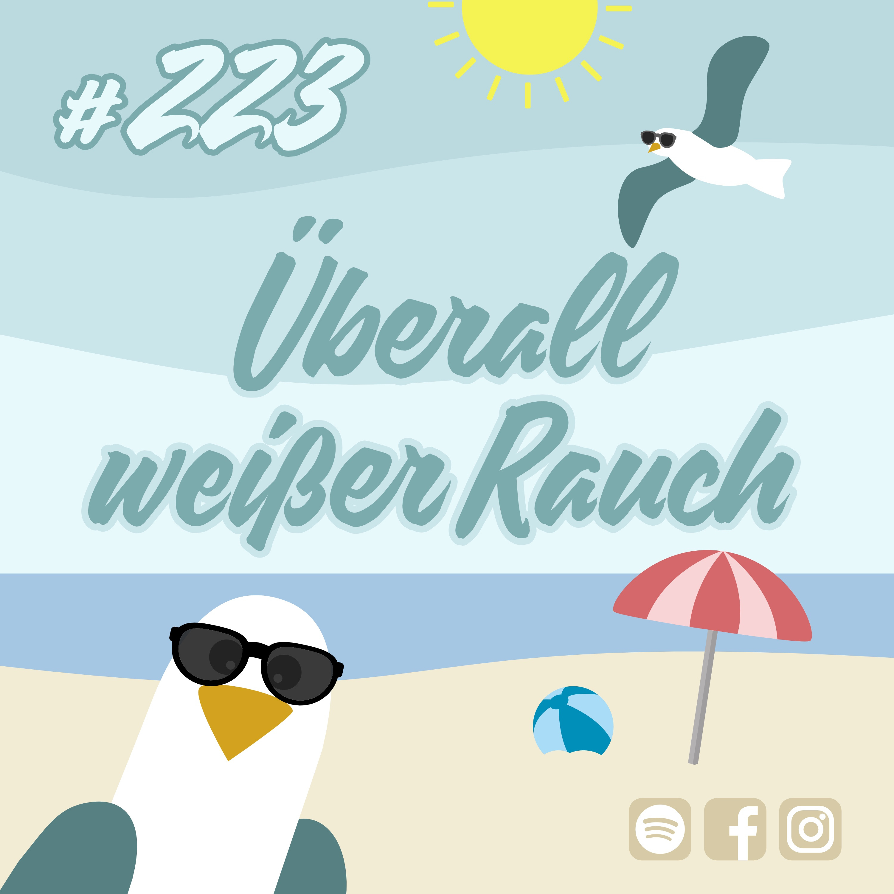 #223 Überall weißer Rauch episode artwork