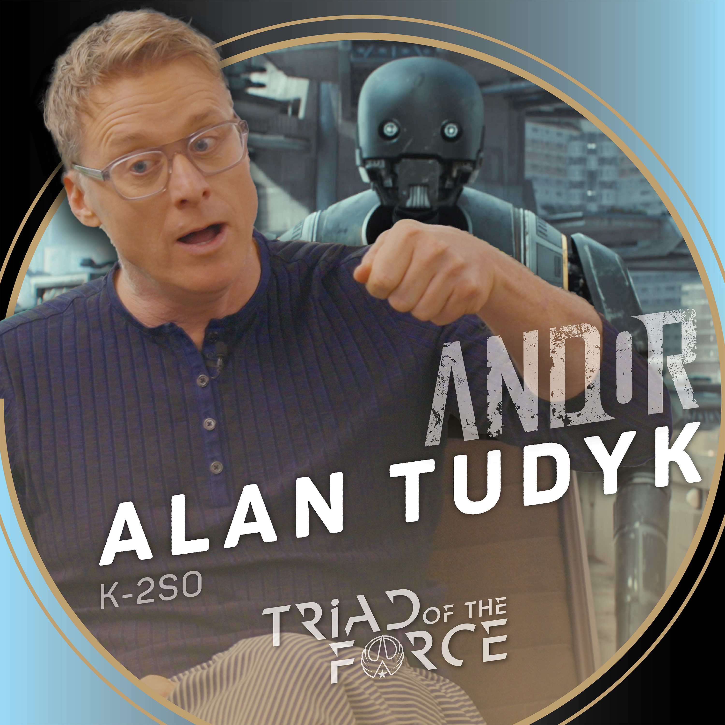 ALAN TUDYK 🧑🎭🤖 (K-2SO) | ANDOR • Interview at Lucasfilm