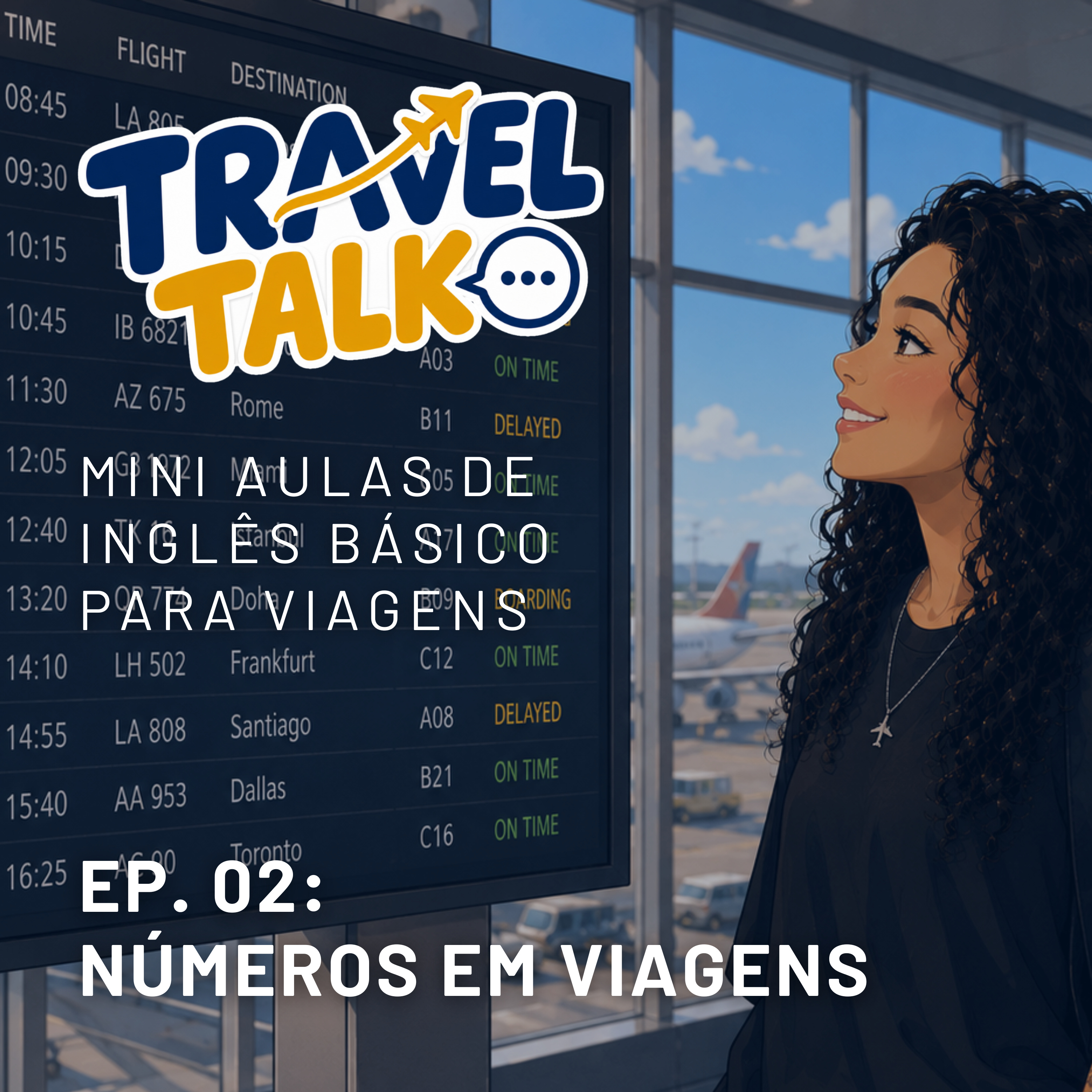 Números em viagens internacionais