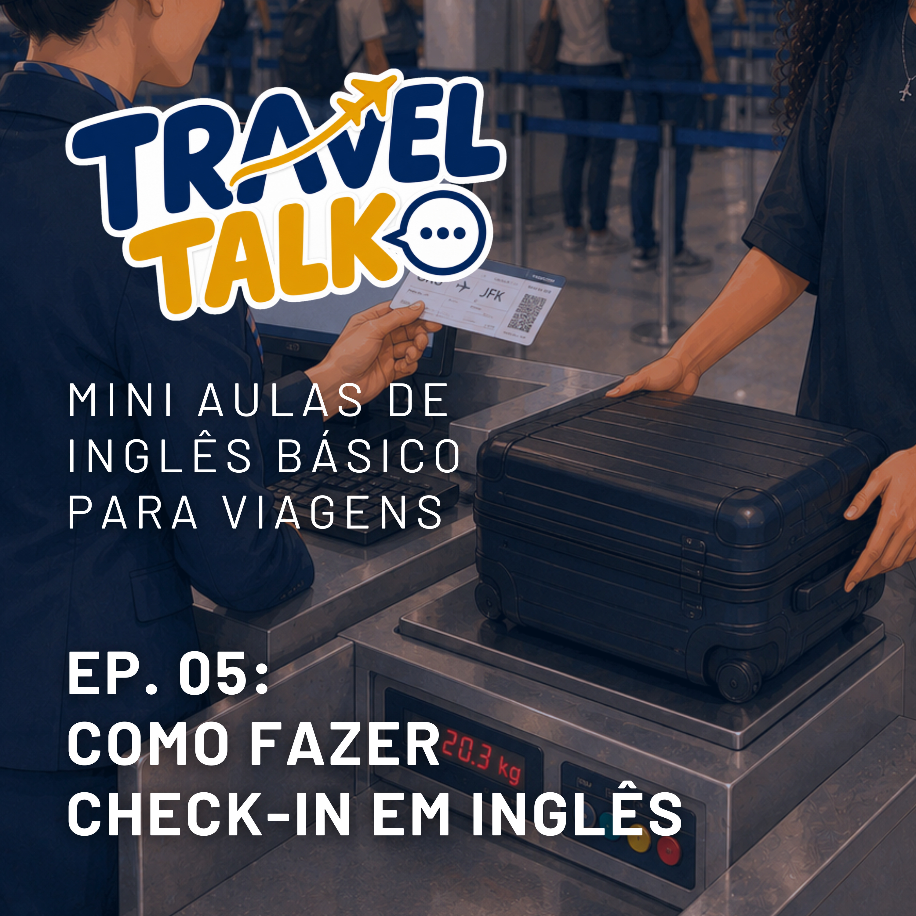 Como fazer check-in em inglês