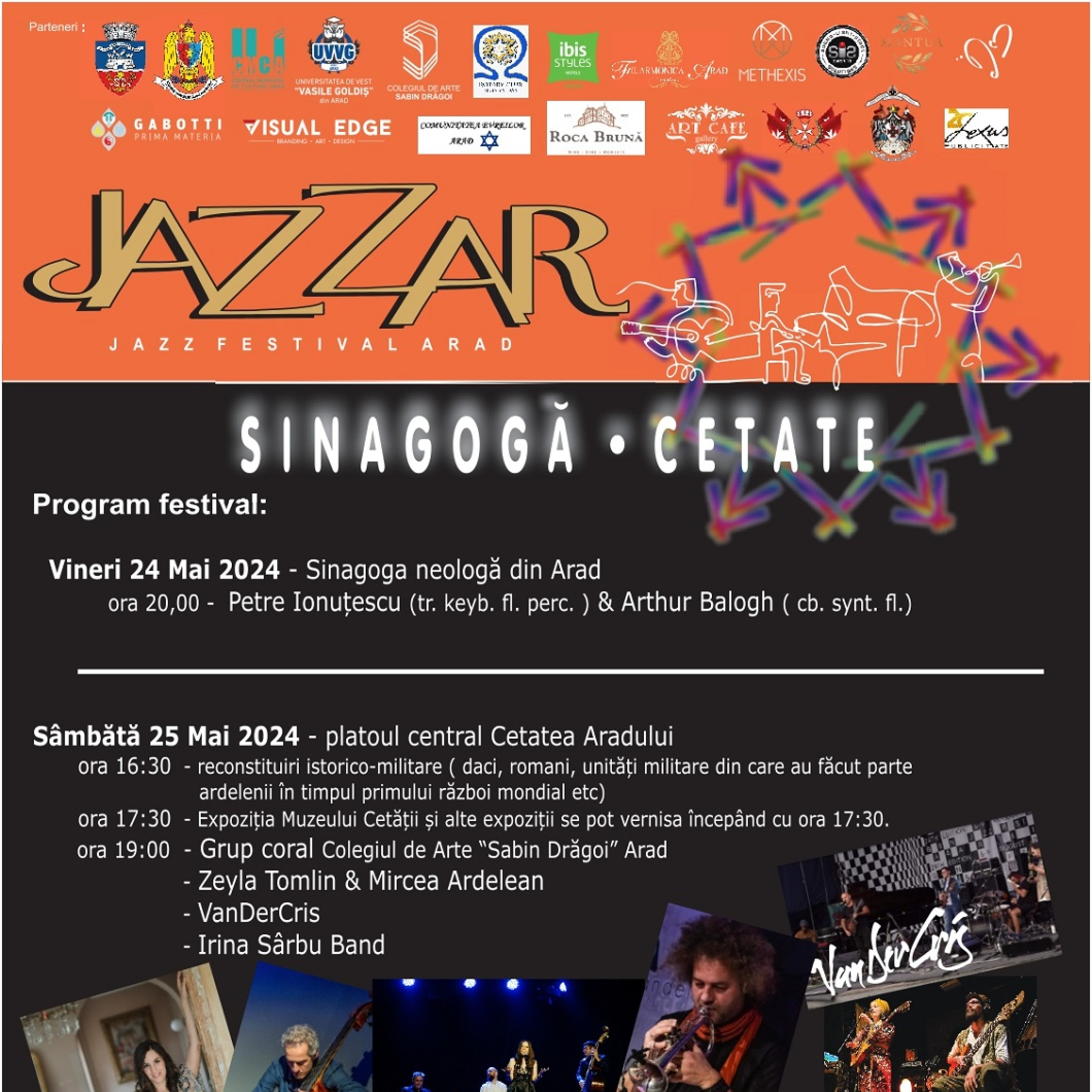 JazzAr la Arad / ediția 3 / S06E111 / Miercuri, 22 Mai 2024 episode artwork