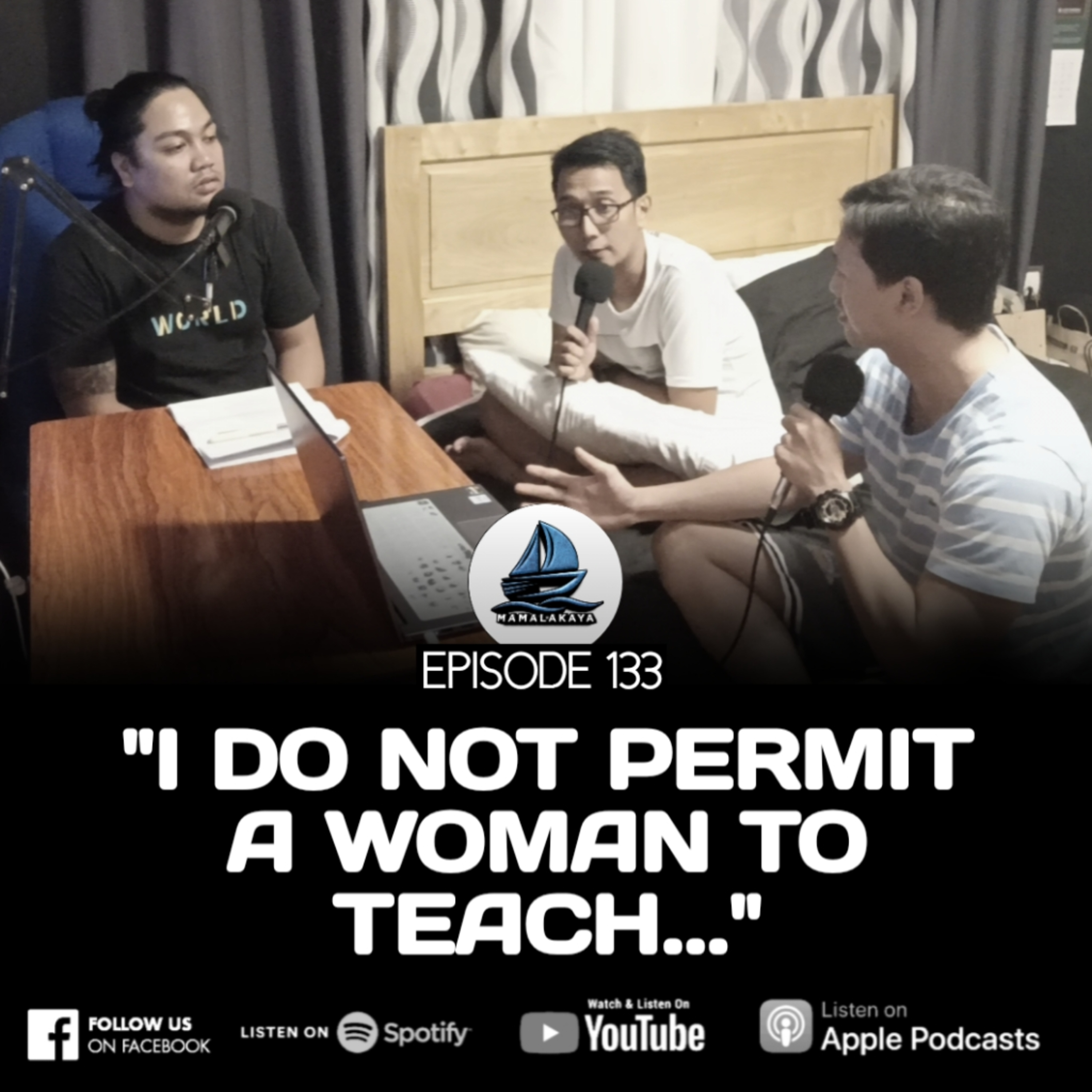 133. "I DO NOT PERMIT A WOMAN TO TEACH..." episode artwork