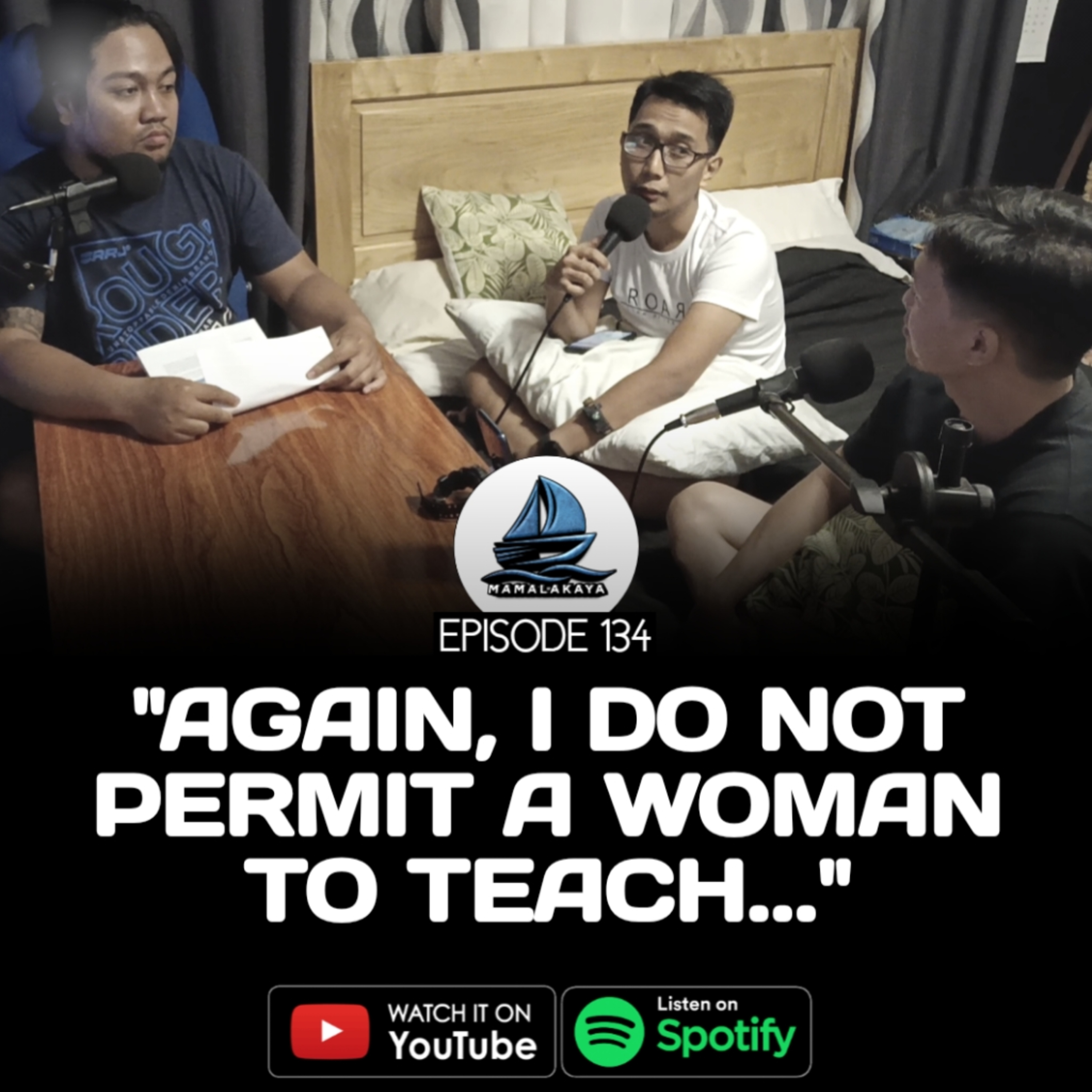 134. "AGAIN, I DO NOT PERMIT A WOMAN TO TEACH..." episode artwork
