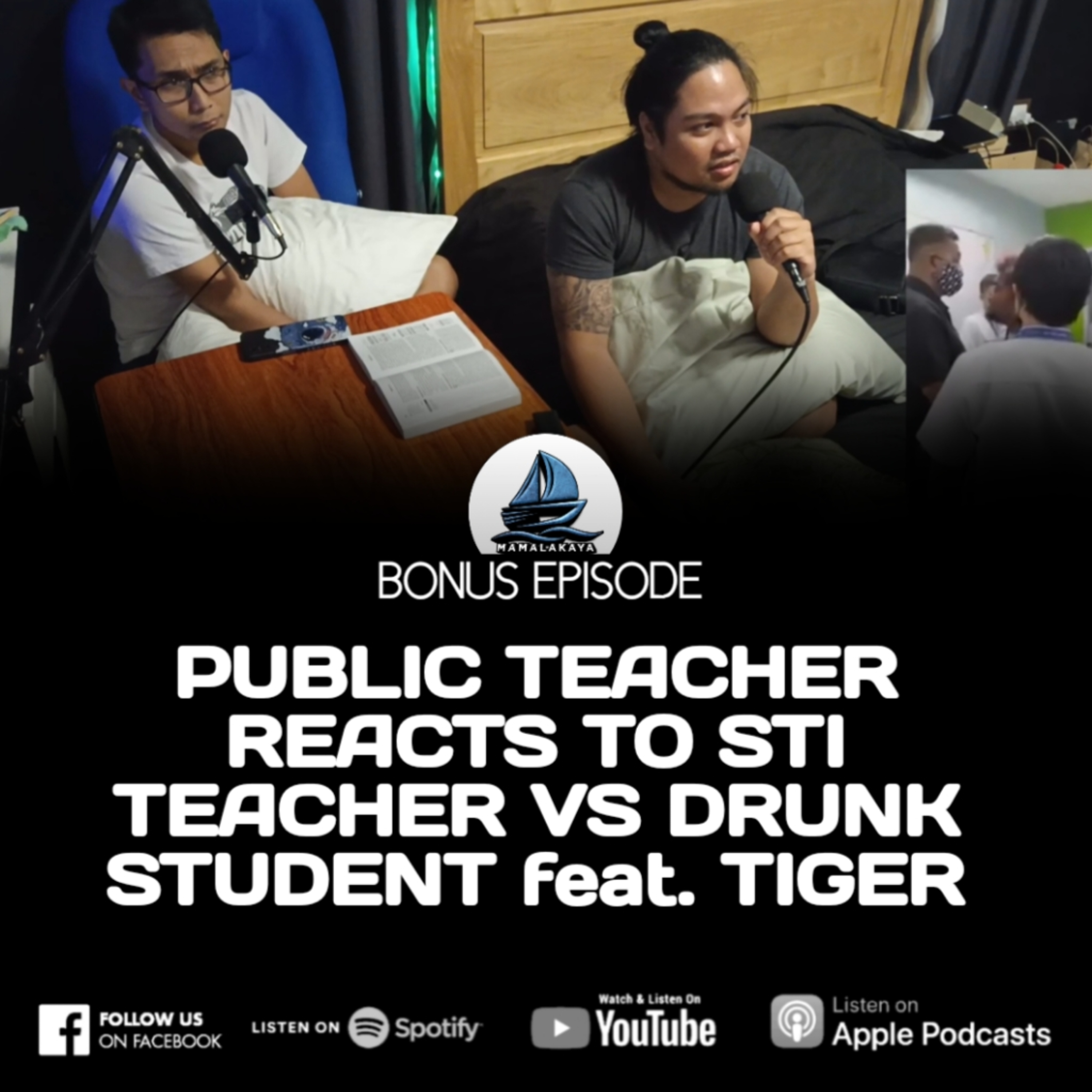 PUBLIC TEACHER REACTS TO STI TEACHER VS DRUNK STUDENT feat. TIGER (BONUS EPISODE) episode artwork