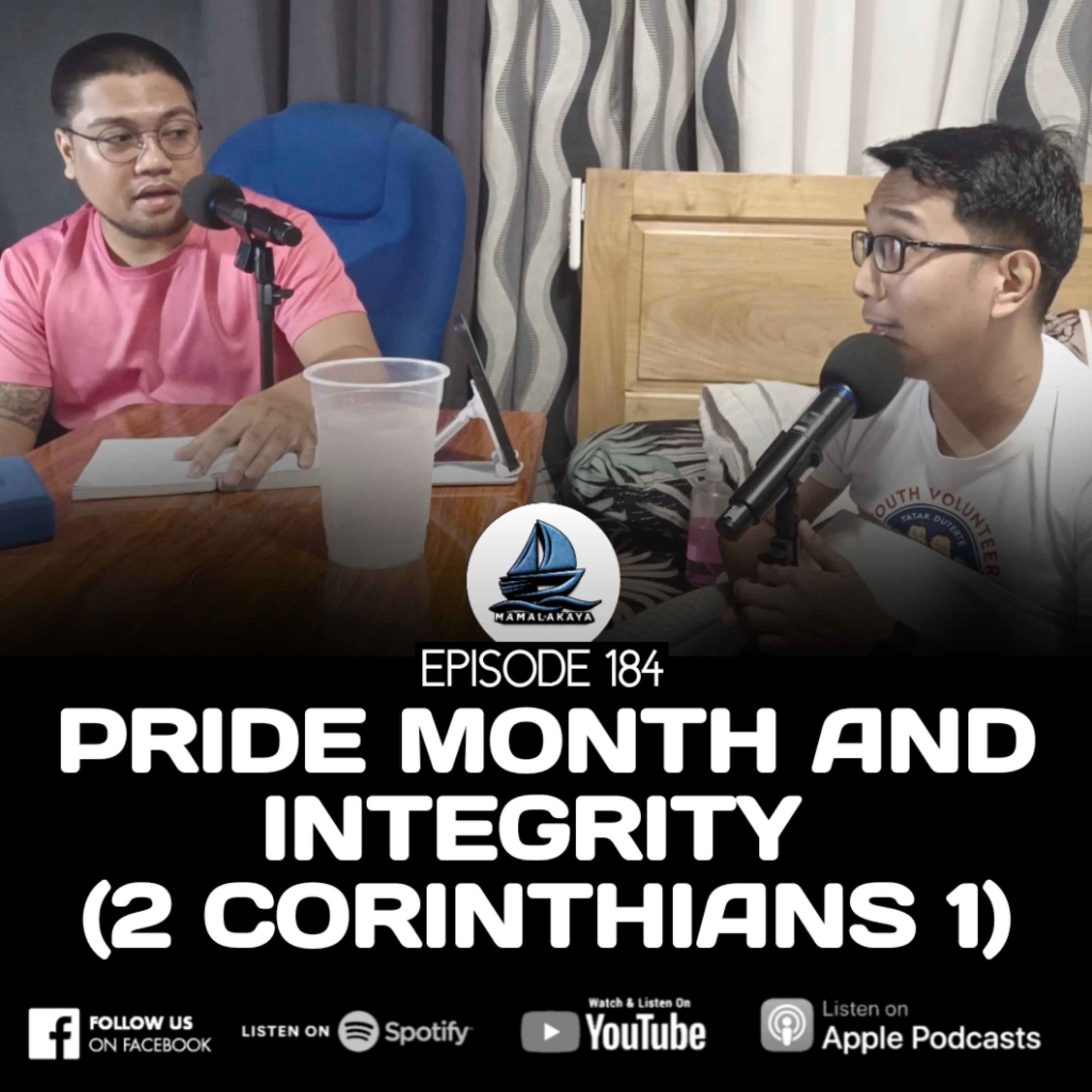 184. PRIDE MONTH AND INTEGRITY (2 CORINTHIANS 1) episode artwork