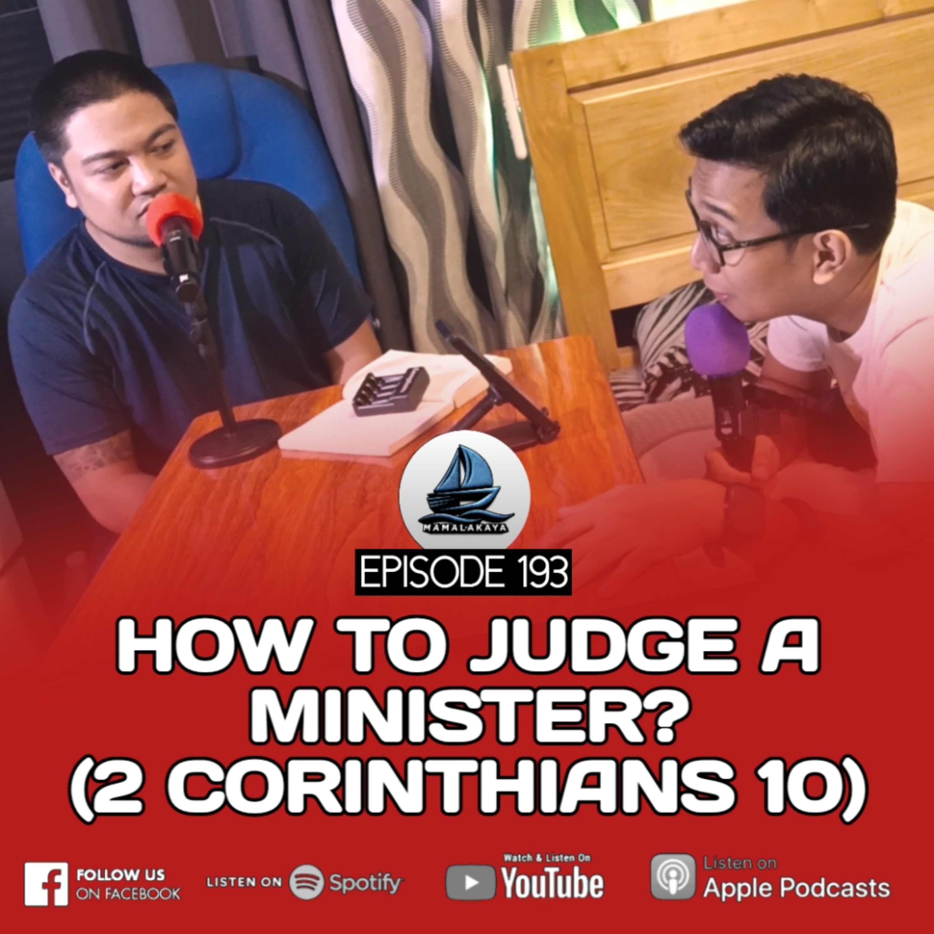 193. HOW TO JUDGE A MINISTER? (2 CORINTHIANS 10) episode artwork