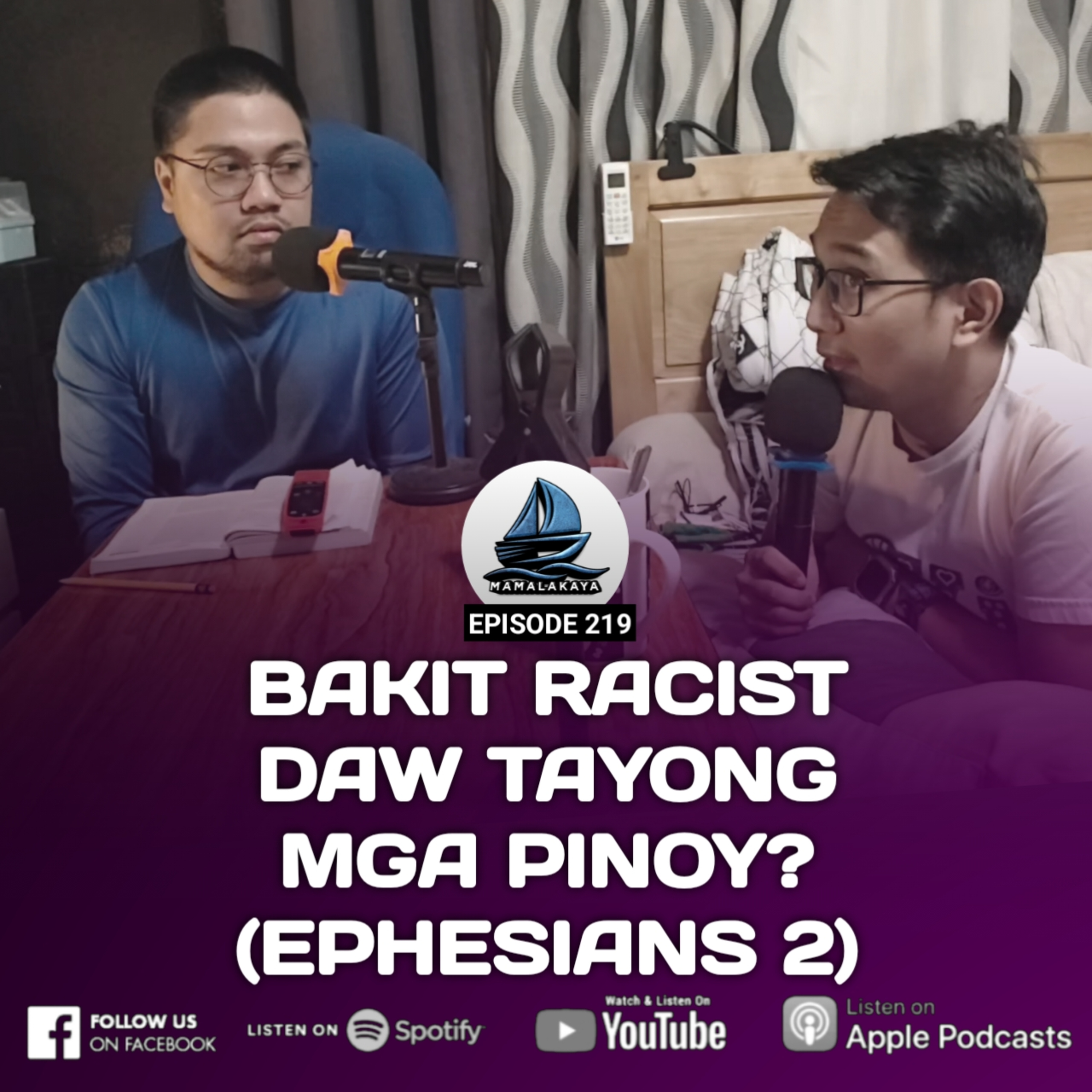 219. BAKIT RACIST DAW TAYONG MGA PINOY? (EPHESIANS 2) episode artwork
