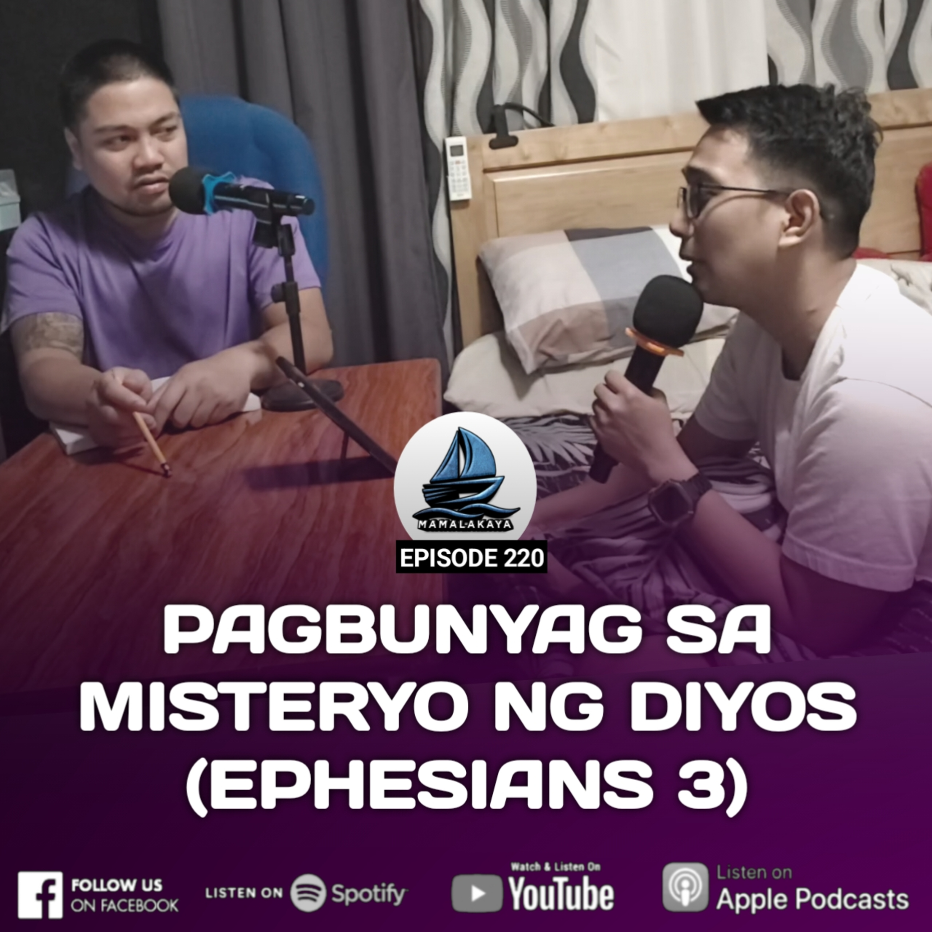 220. PAGBUNYAG SA MISTERYO NG DIYOS (EPHESIANS 3) episode artwork