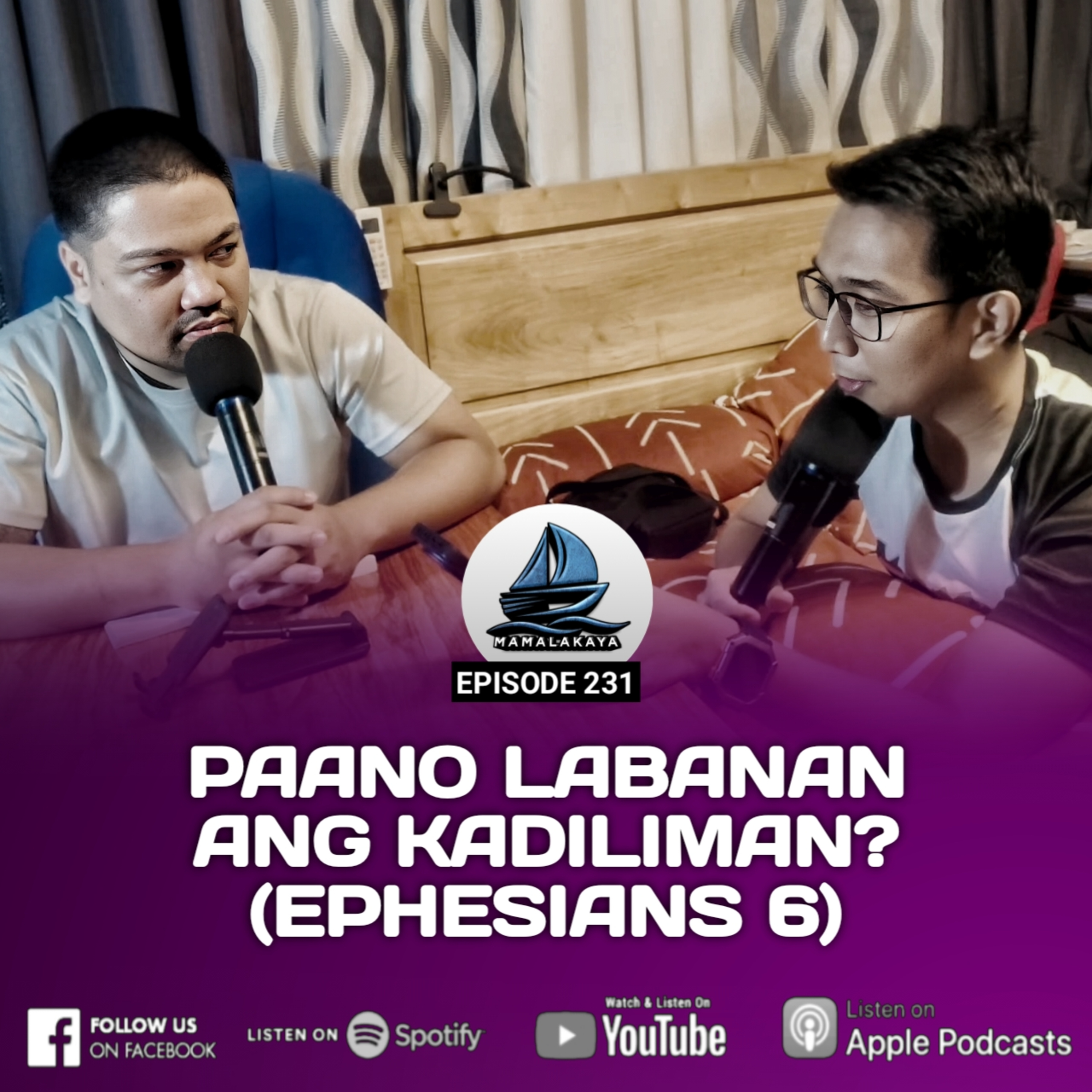 231. PAANO LABANAN ANG KADILIMAN? (EPHESIANS 6) episode artwork