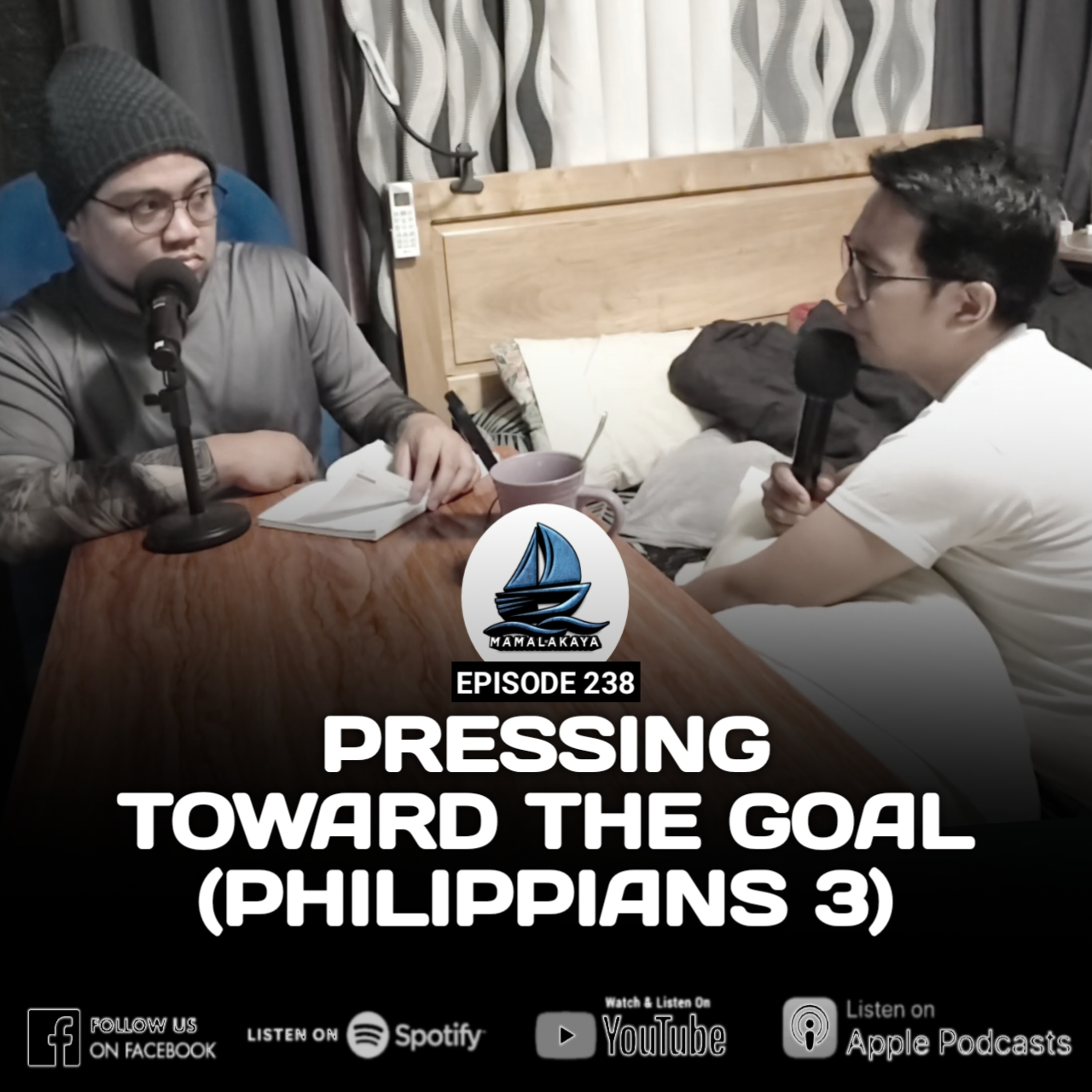 238. PRESSING TOWARD THE GOAL (PHILIPPIANS 3) episode artwork