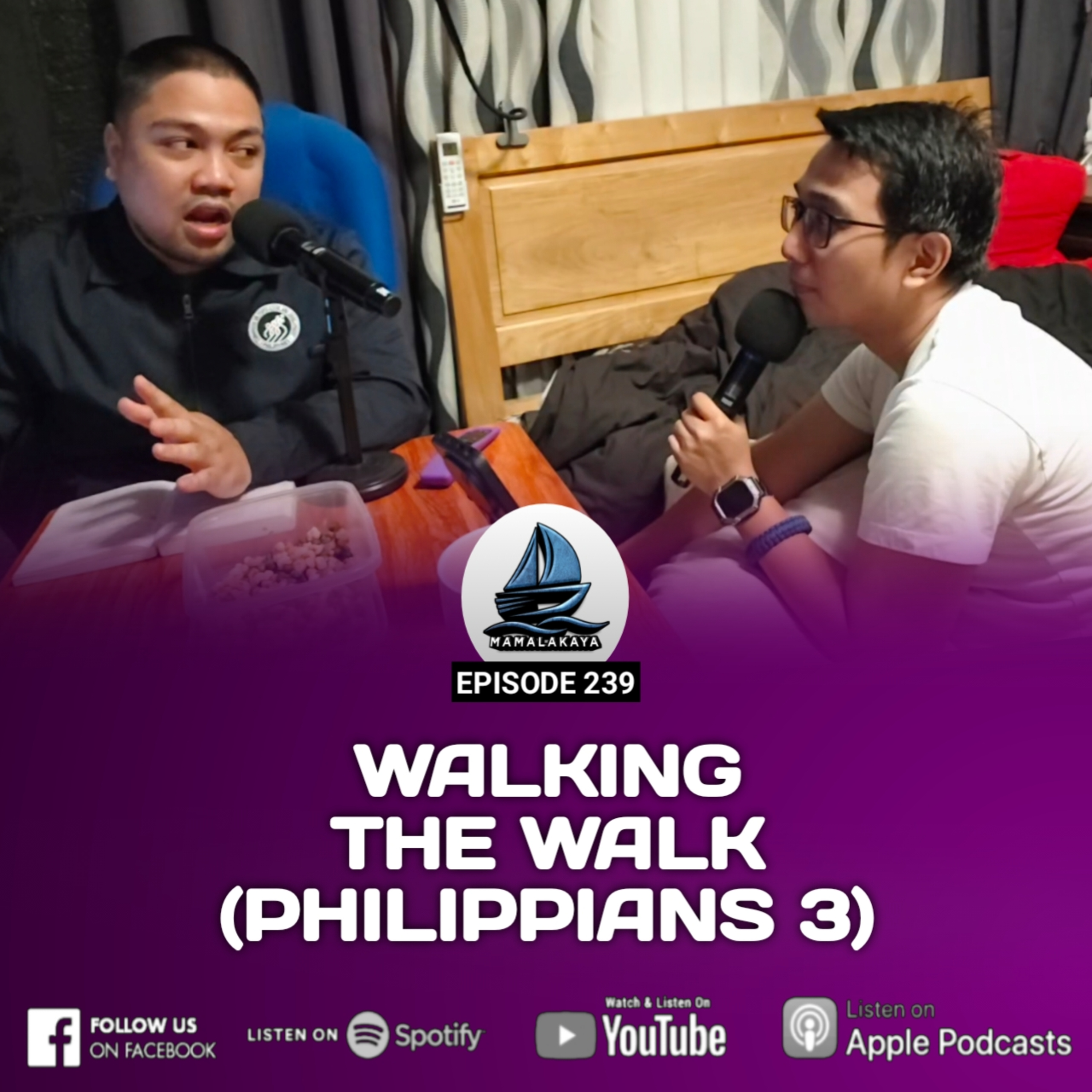 239. WALKING THE WALK (PHILIPPIANS 3) episode artwork