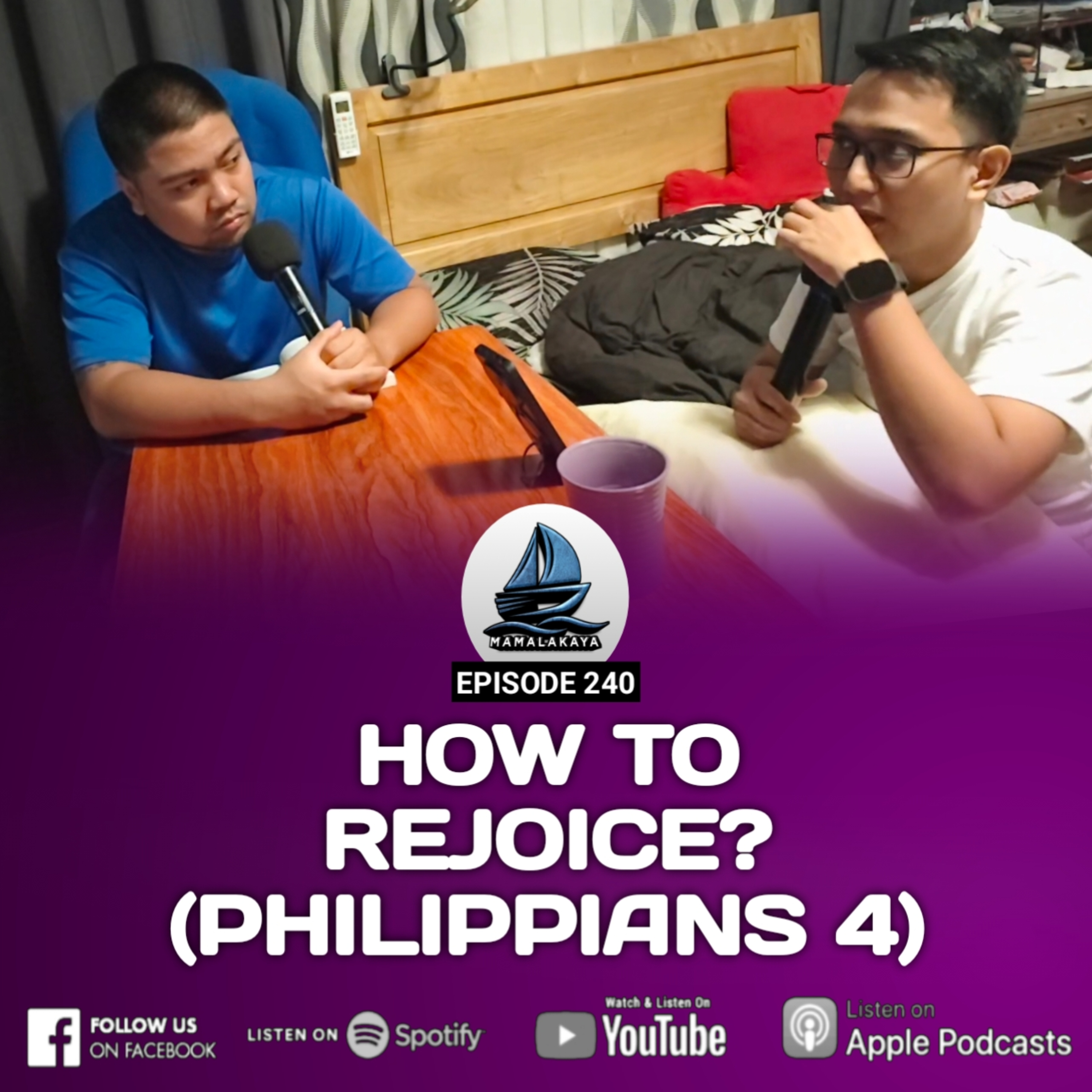 240. HOW TO REJOICE? (PHILIPPIANS 4) episode artwork