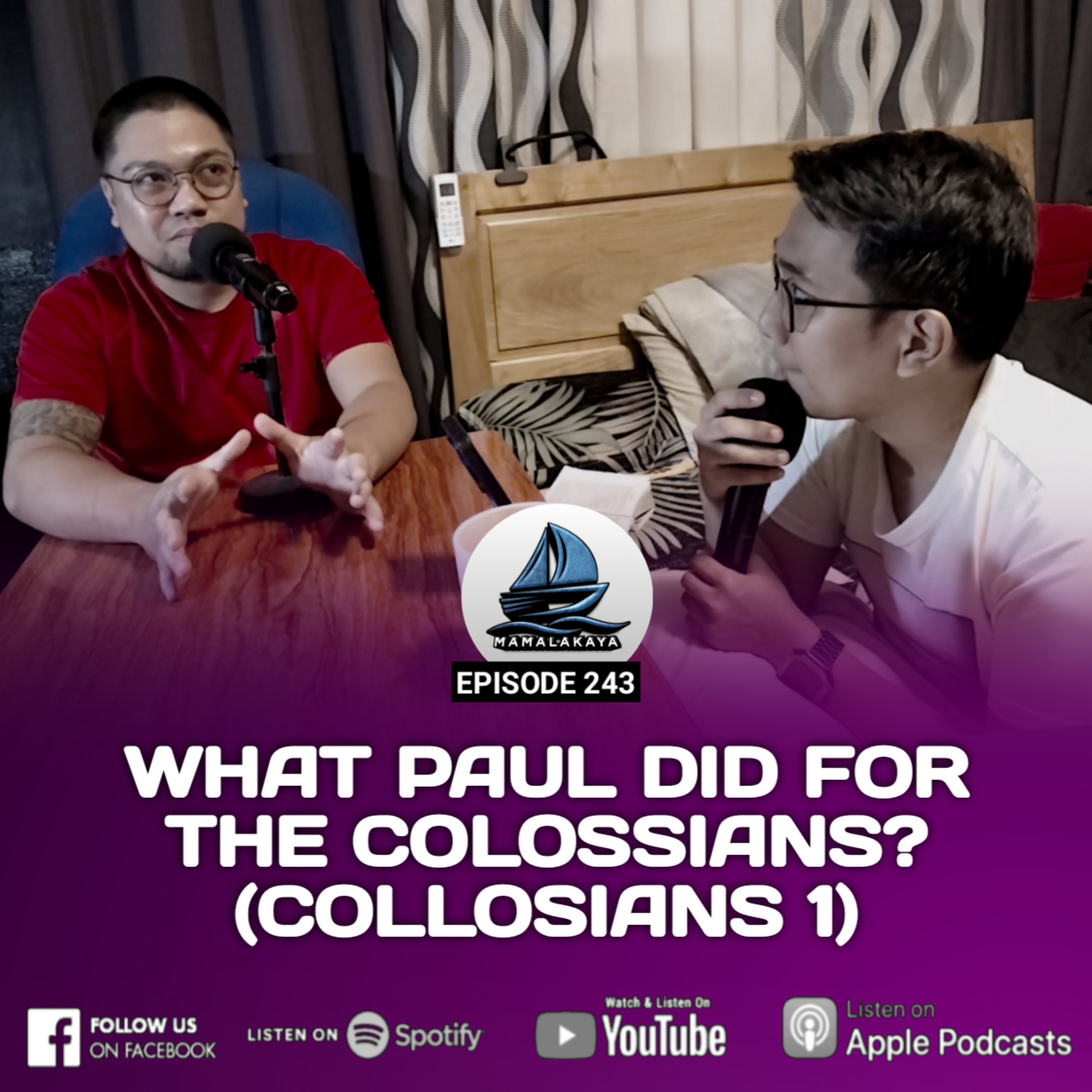 243. WHAT PAUL DID FOR THE COLOSSIANS? (COLLOSIANS 1) episode artwork