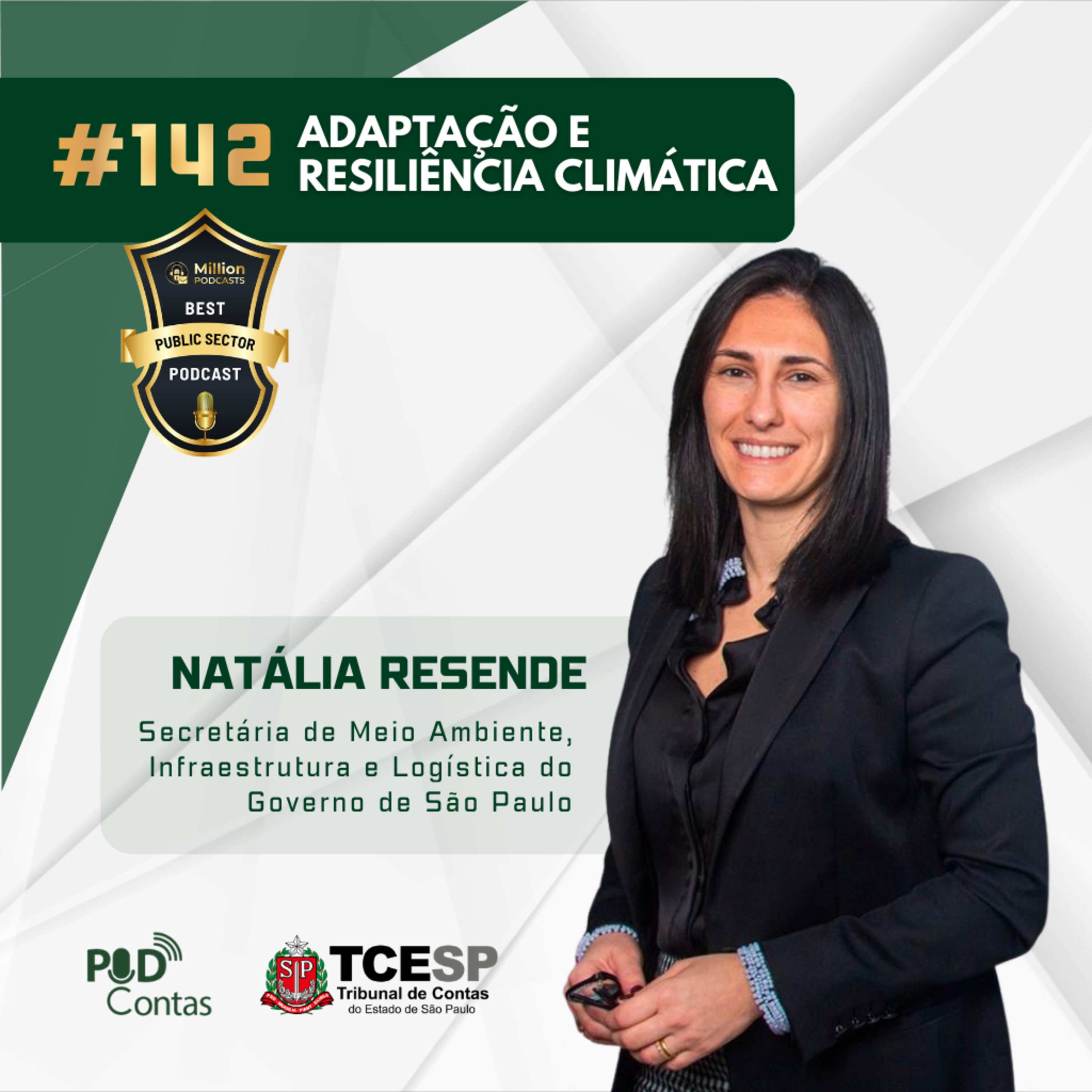 #142 Adaptação e resiliência climática com Natália Resende 