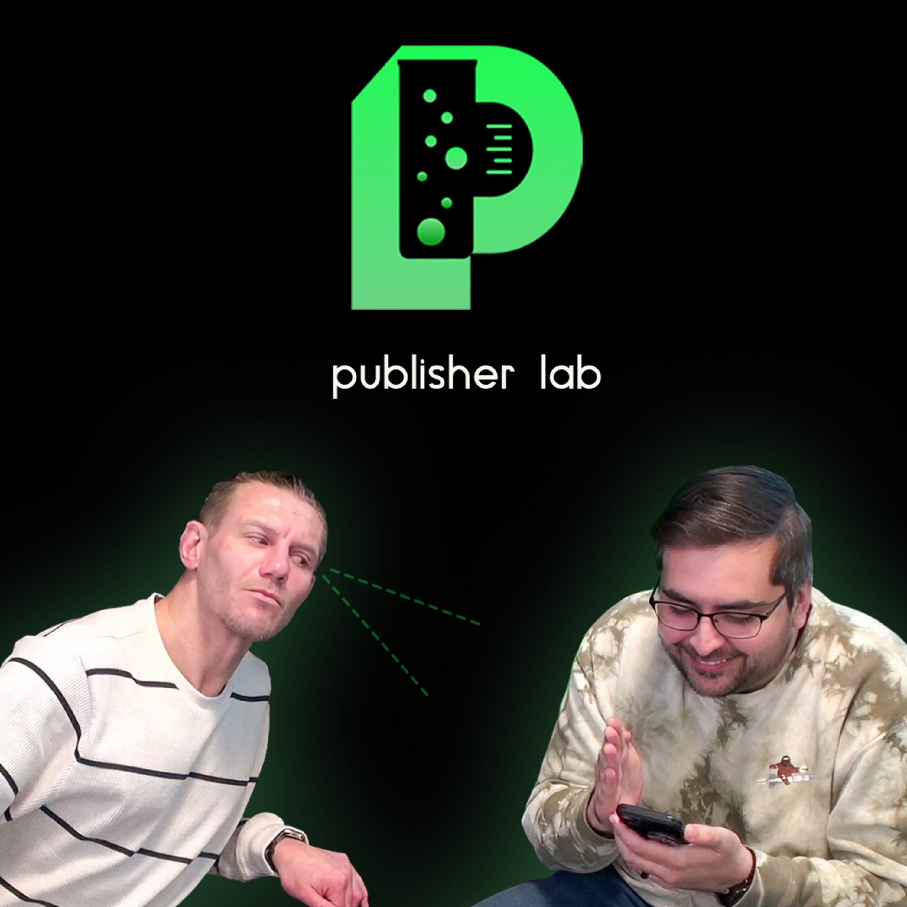 Google's SGE Impact & NYT vs. AI: Navigating Copyright in Publishing | Publisher Lab Ep. 49 episode artwork