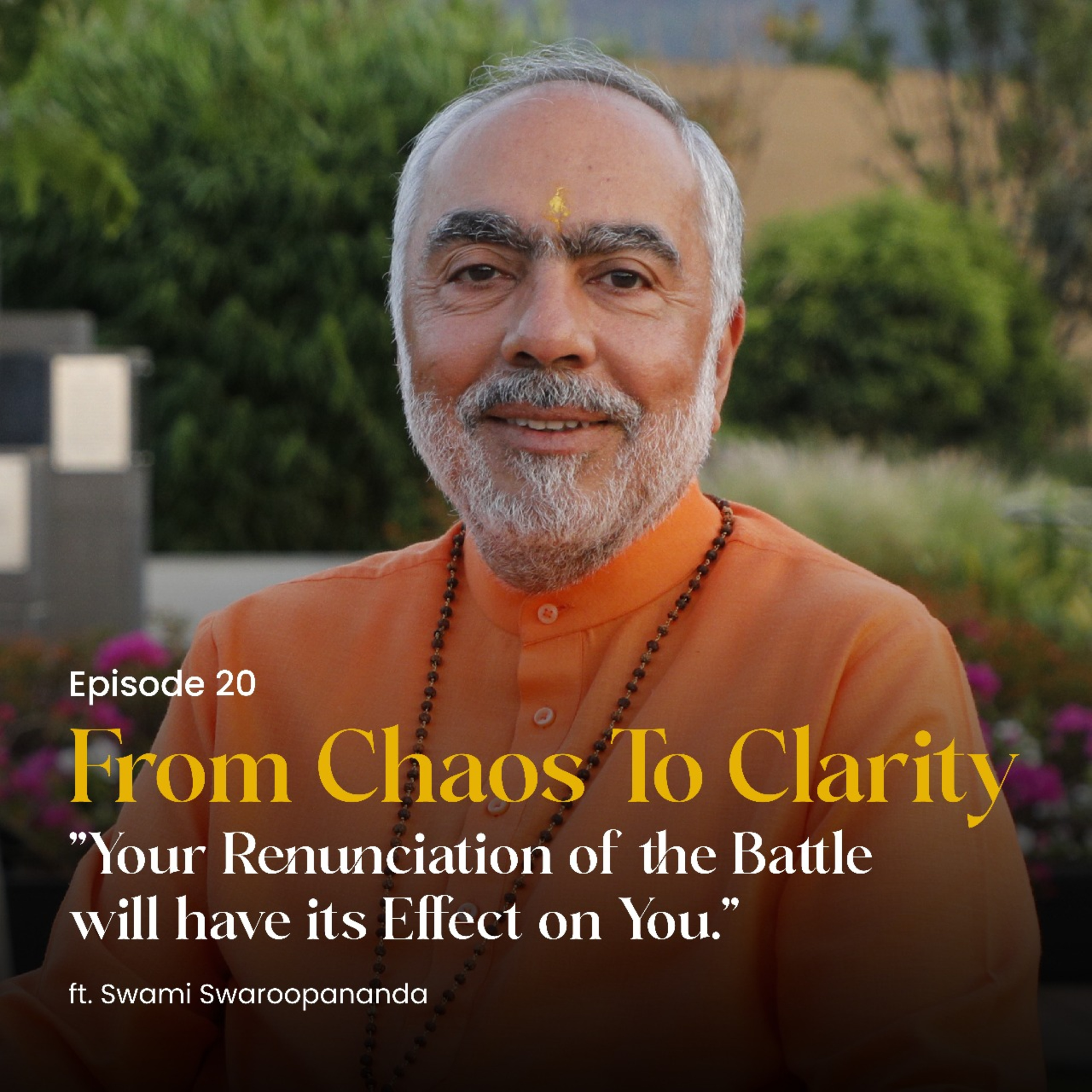 Your Renunciation of the Battle will have its Effect on You | From Chaos To Clarity | Episode 20