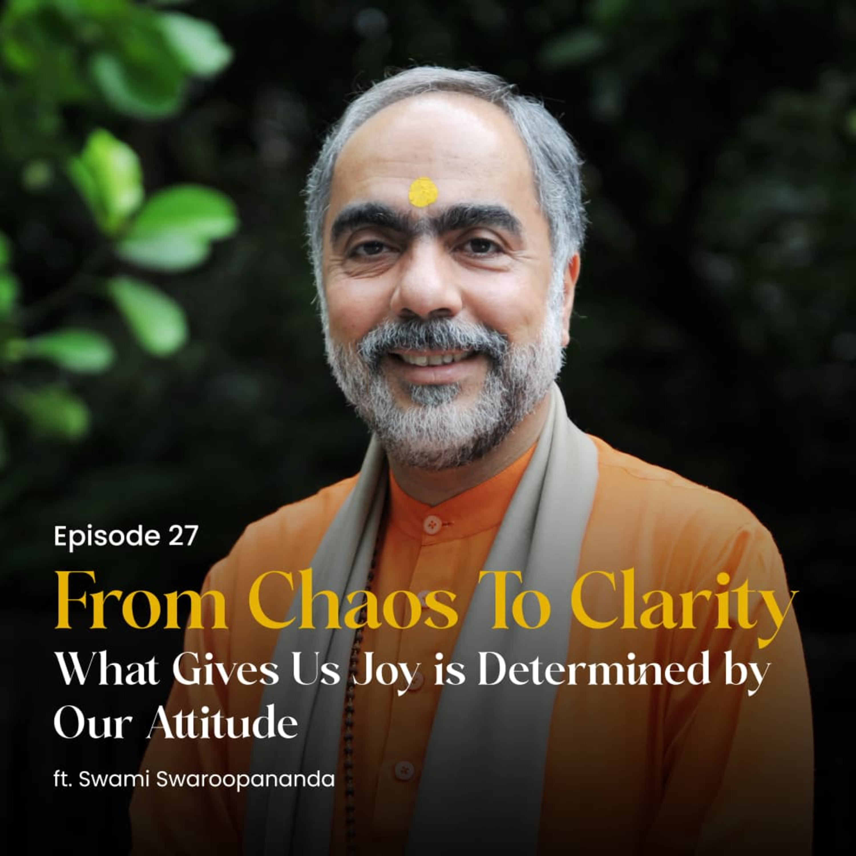 What Gives Us Joy is Determined by Our Attitude | From Chaos To Clarity | Episode 27  episode artwork