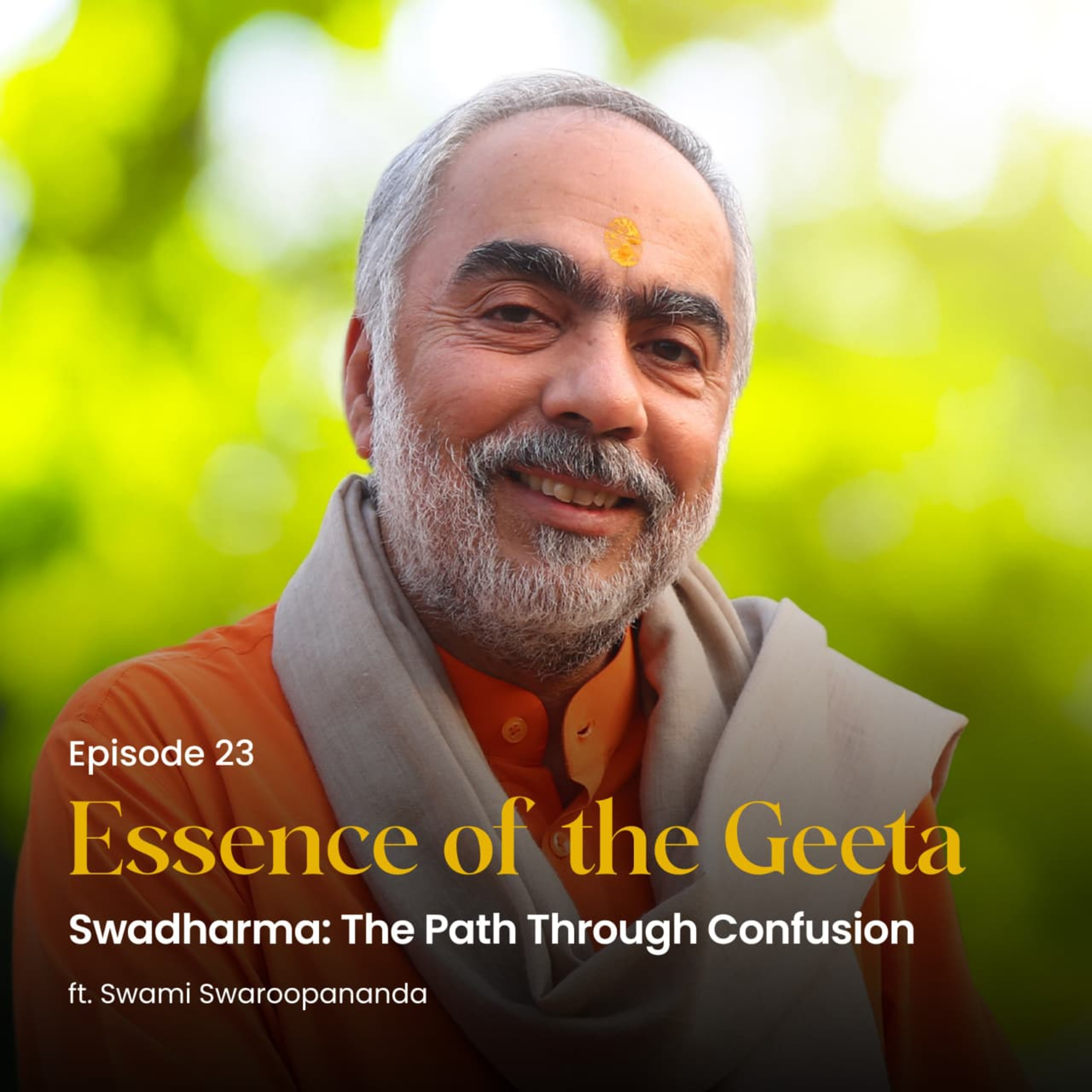 Swadharma: The Path Through Confusion | Essence of the Geeta | Episode 23