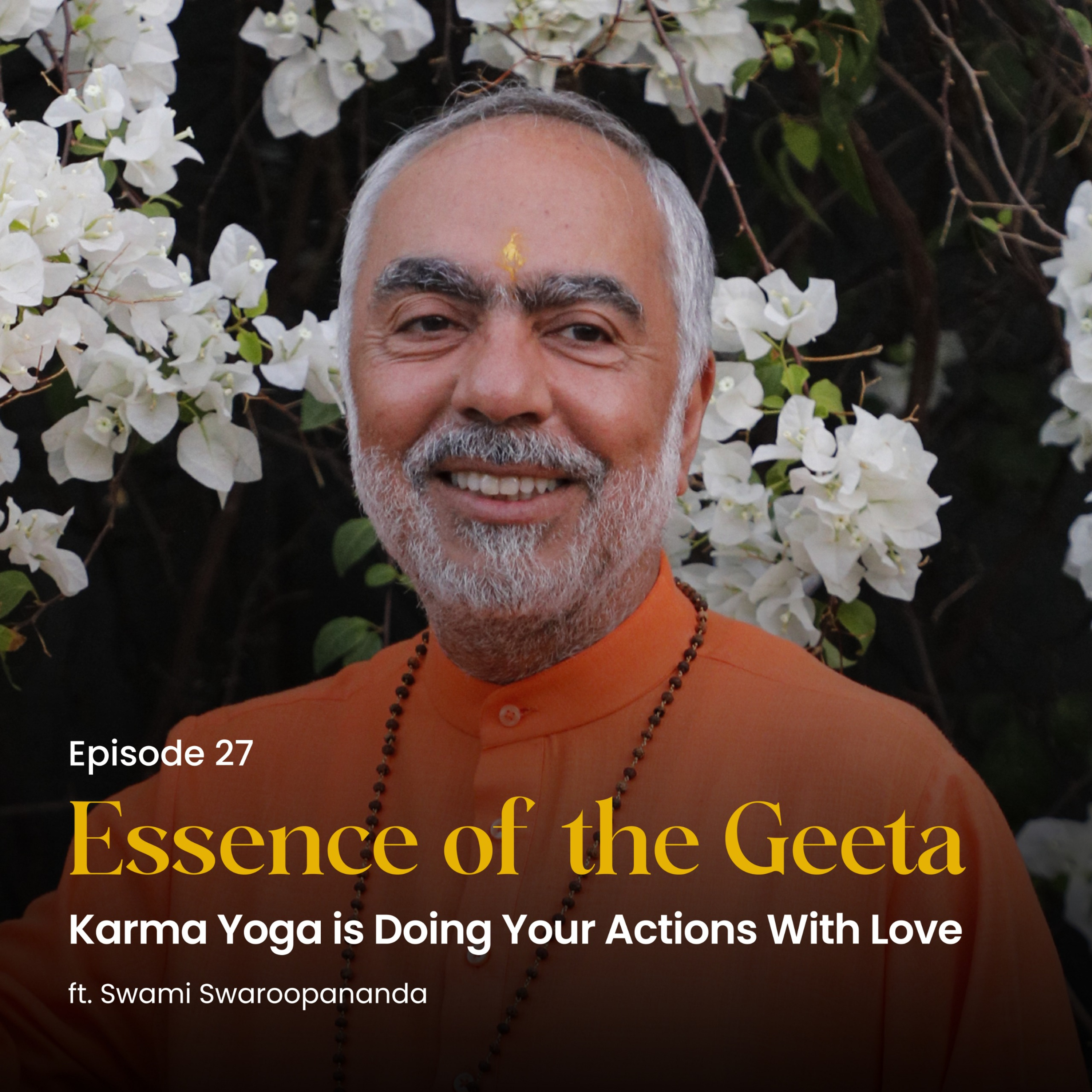 Karma Yoga is Doing Your Actions With Love | Essence of the Geeta | Episode 27