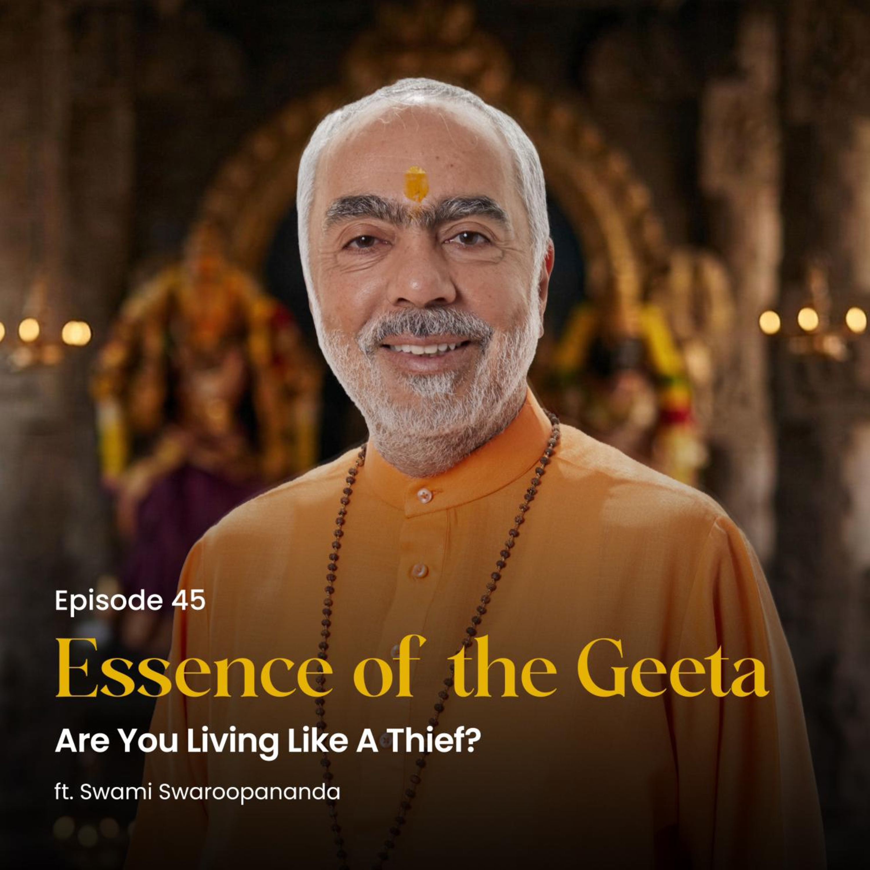 Are You Living Like A Thief? | Essence of the Geeta | Episode 45