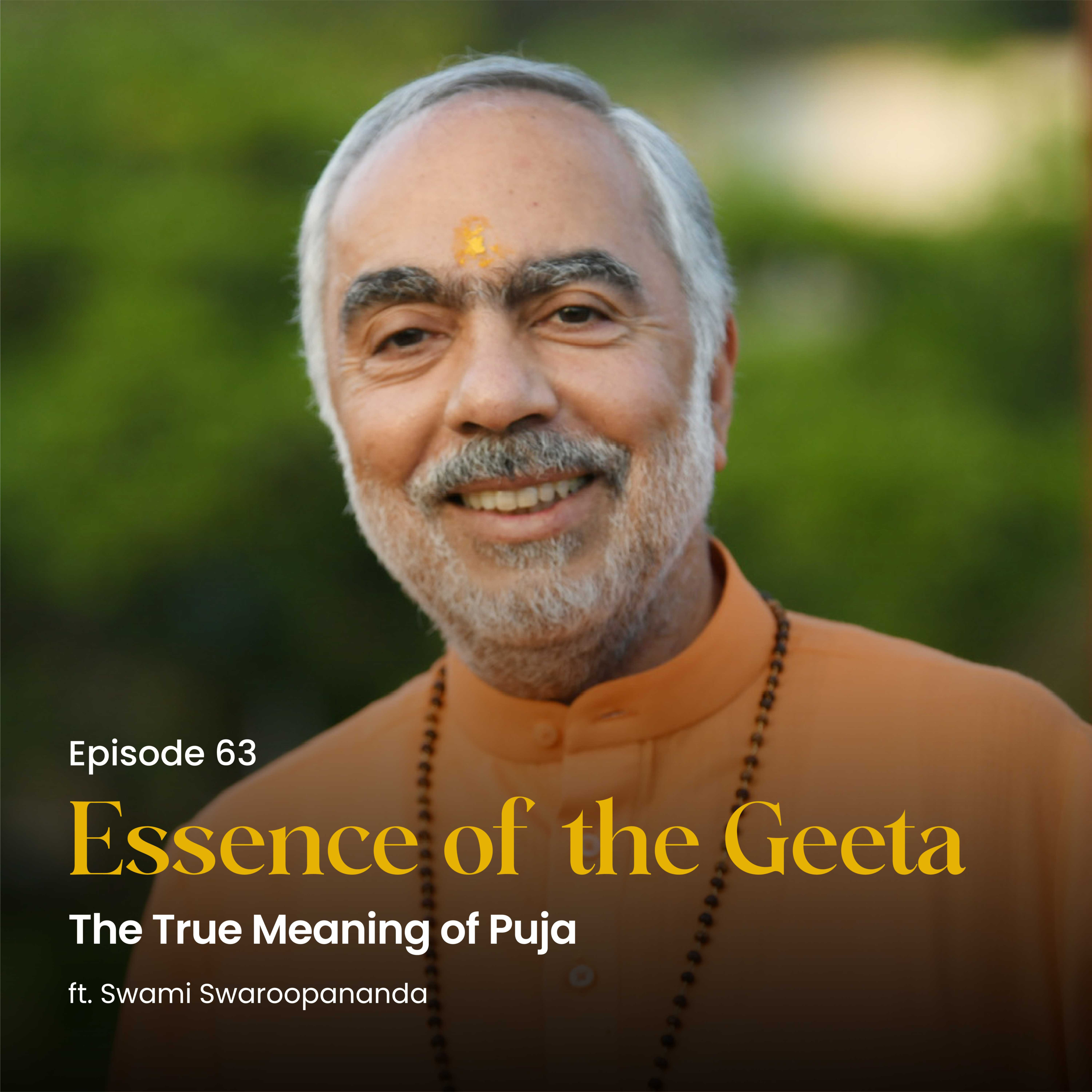 The True Meaning of Puja | Essence of the Geeta | Episode 63  episode artwork
