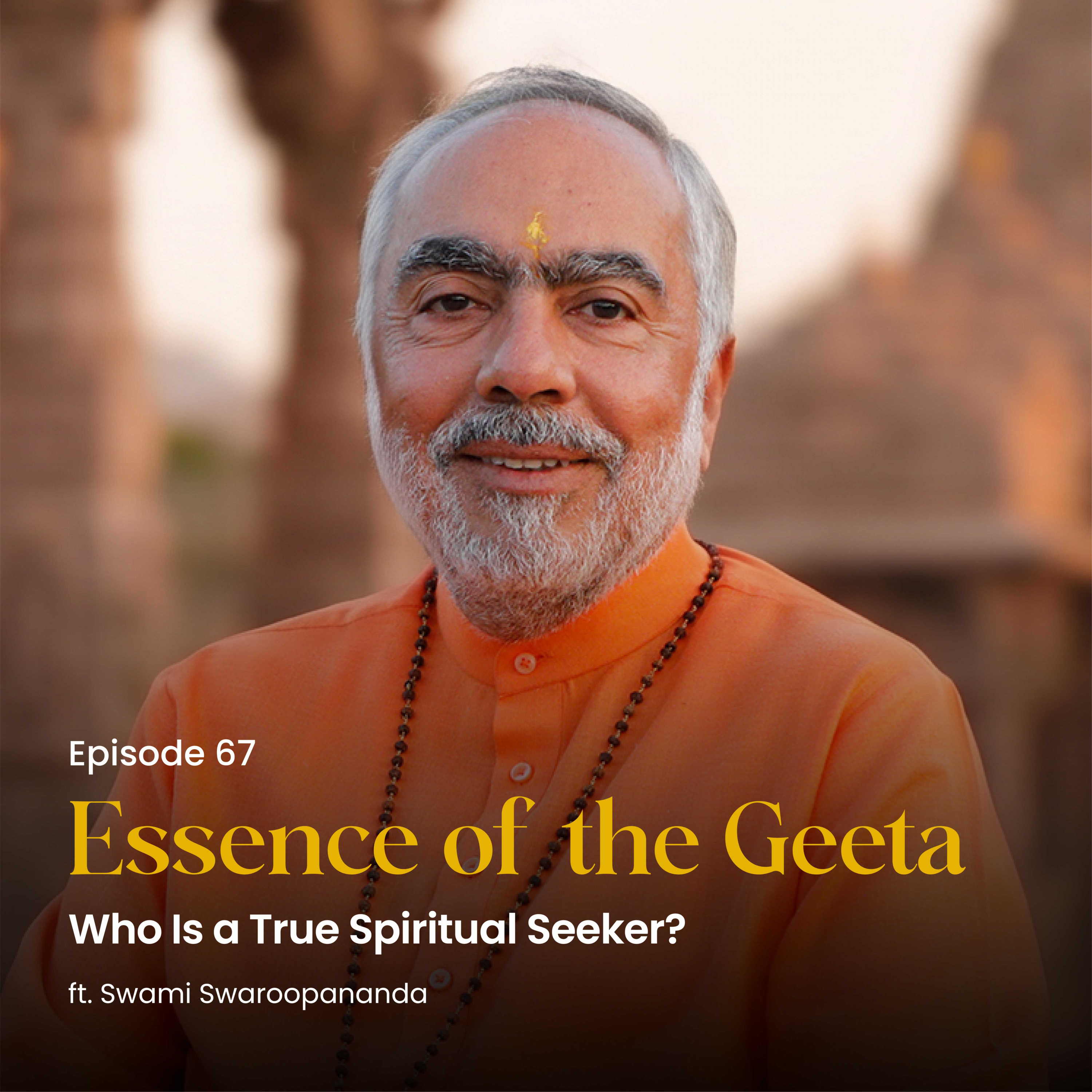 Who Is a True Spiritual Seeker? | Essence of the Geeta | Episode 67 episode artwork