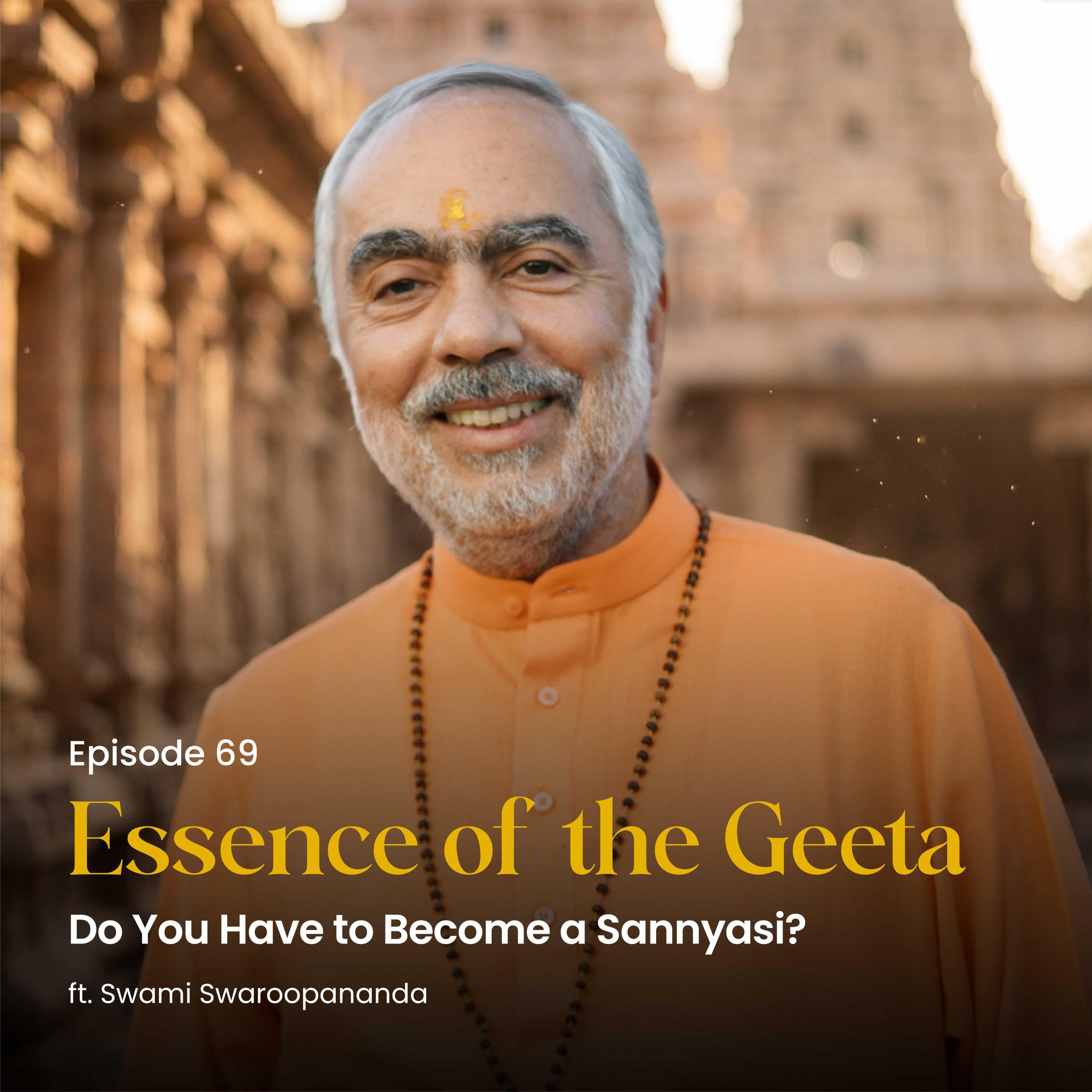 Do You Have to Become a Sannyasi? | Essence of the Geeta | Episode 69  episode artwork