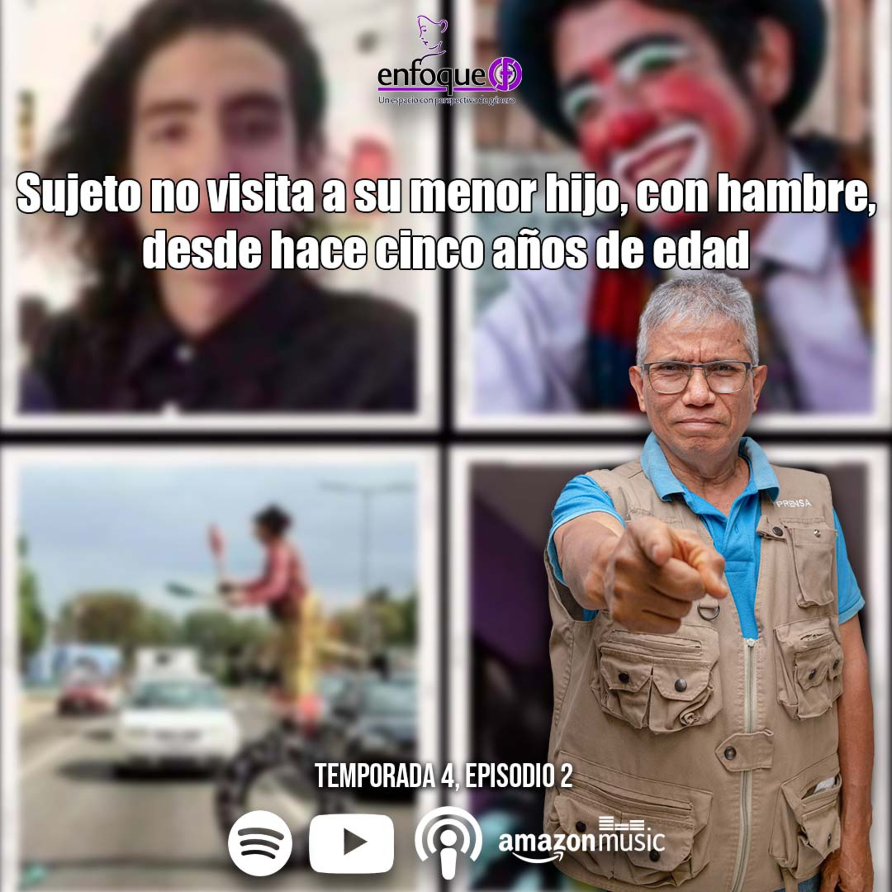 Sujeto no visita a su menor hijo, con hambre, desde hace cinco años de edad episode artwork