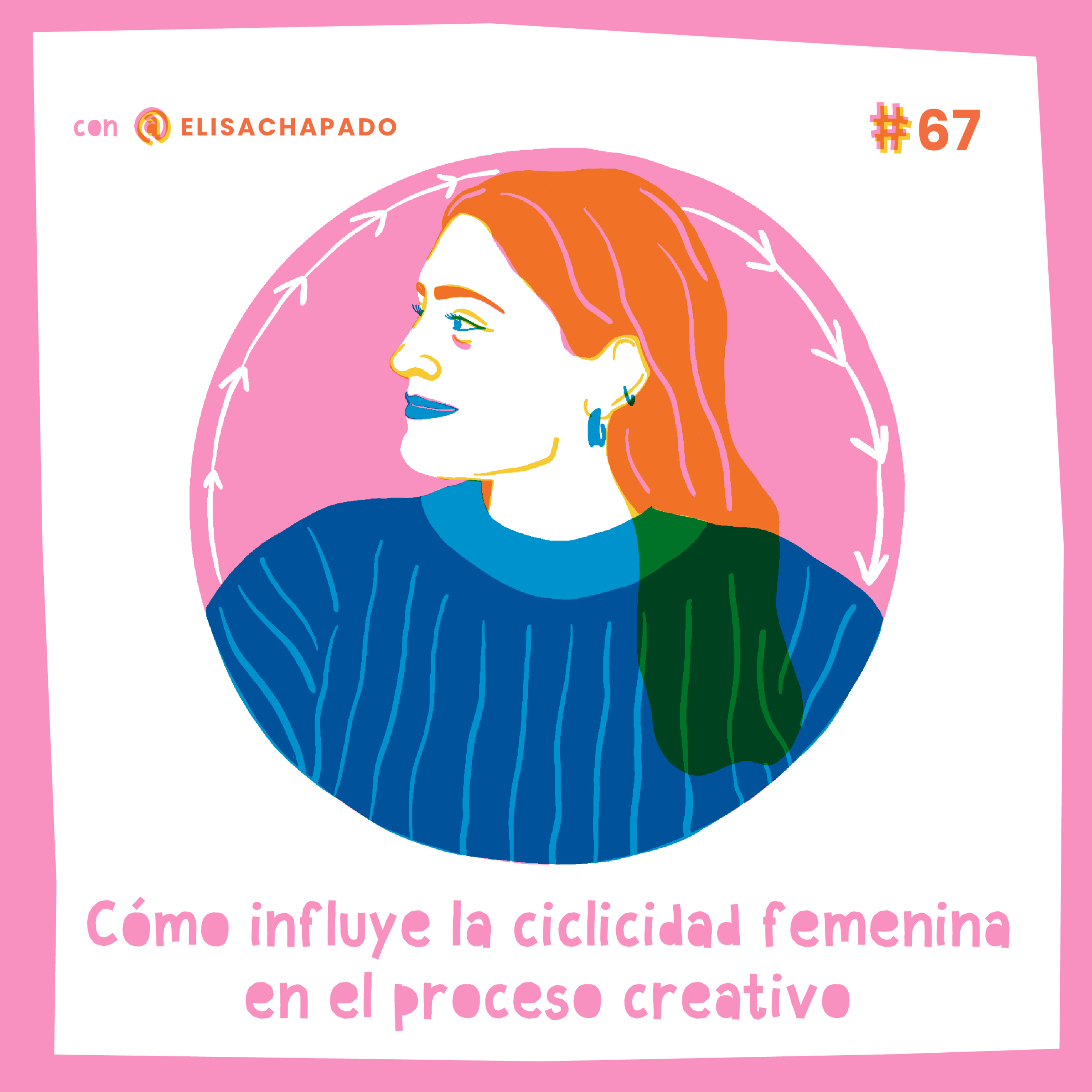 #67 Cómo influye la ciclicidad femenina en el proceso creativo, con Elisa Chapado