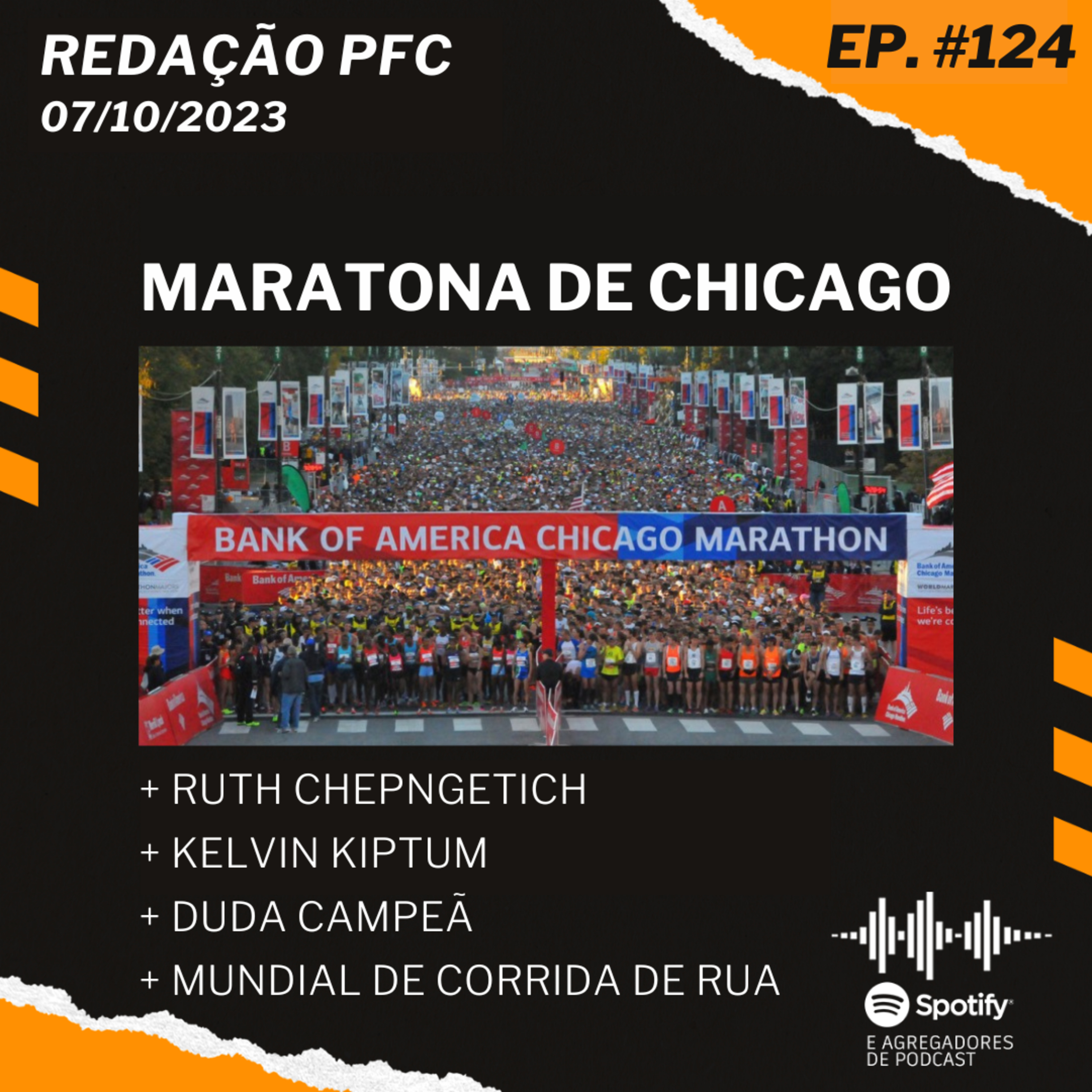 Redação PFC 124 - Maratona de Chicago, Duda Campeã e Mundial de Corrida de Rua episode artwork