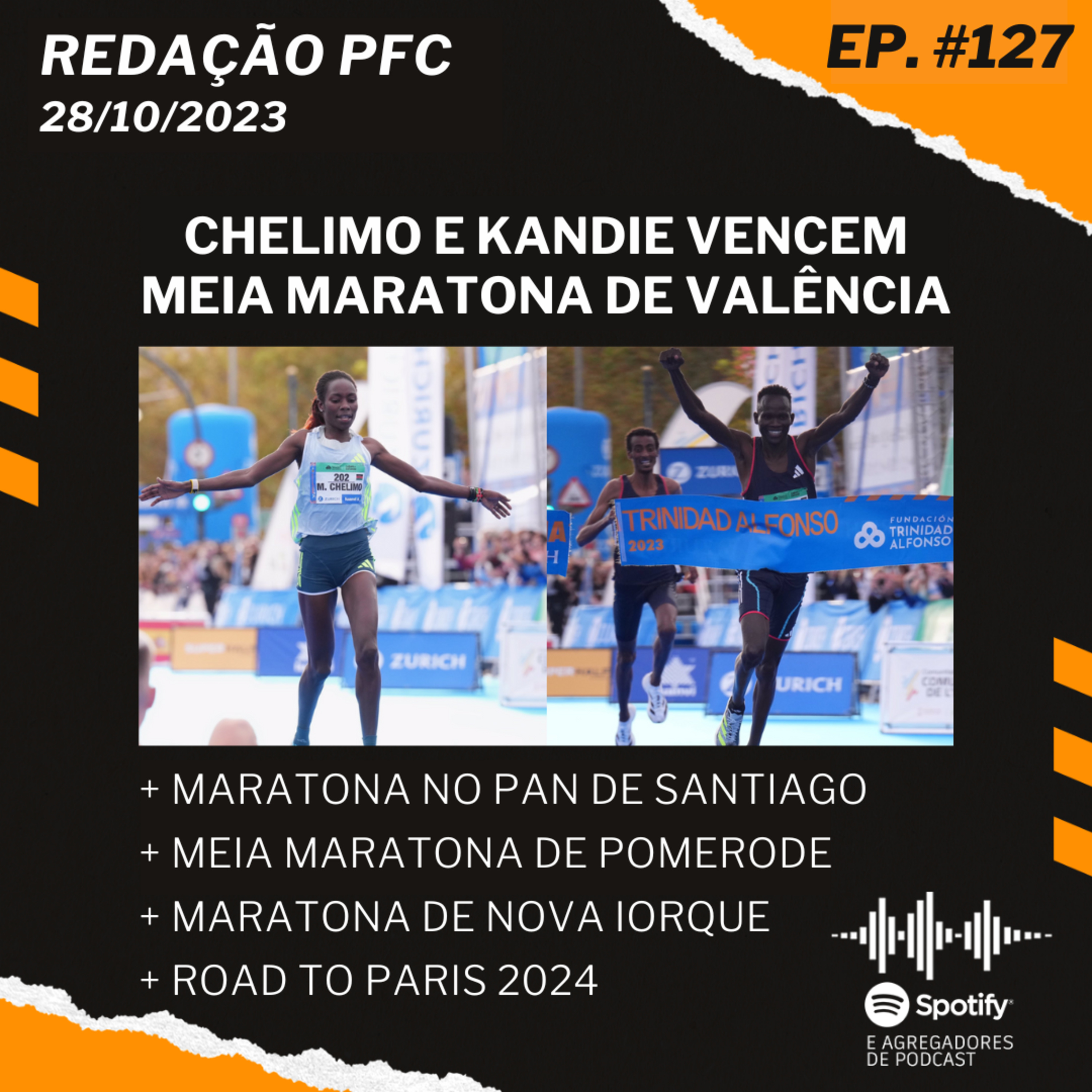 Redação PFC 127 - Meia Maratona de Valência, Meia Maratona de Pomerode e Maratona de Nova Iorque episode artwork