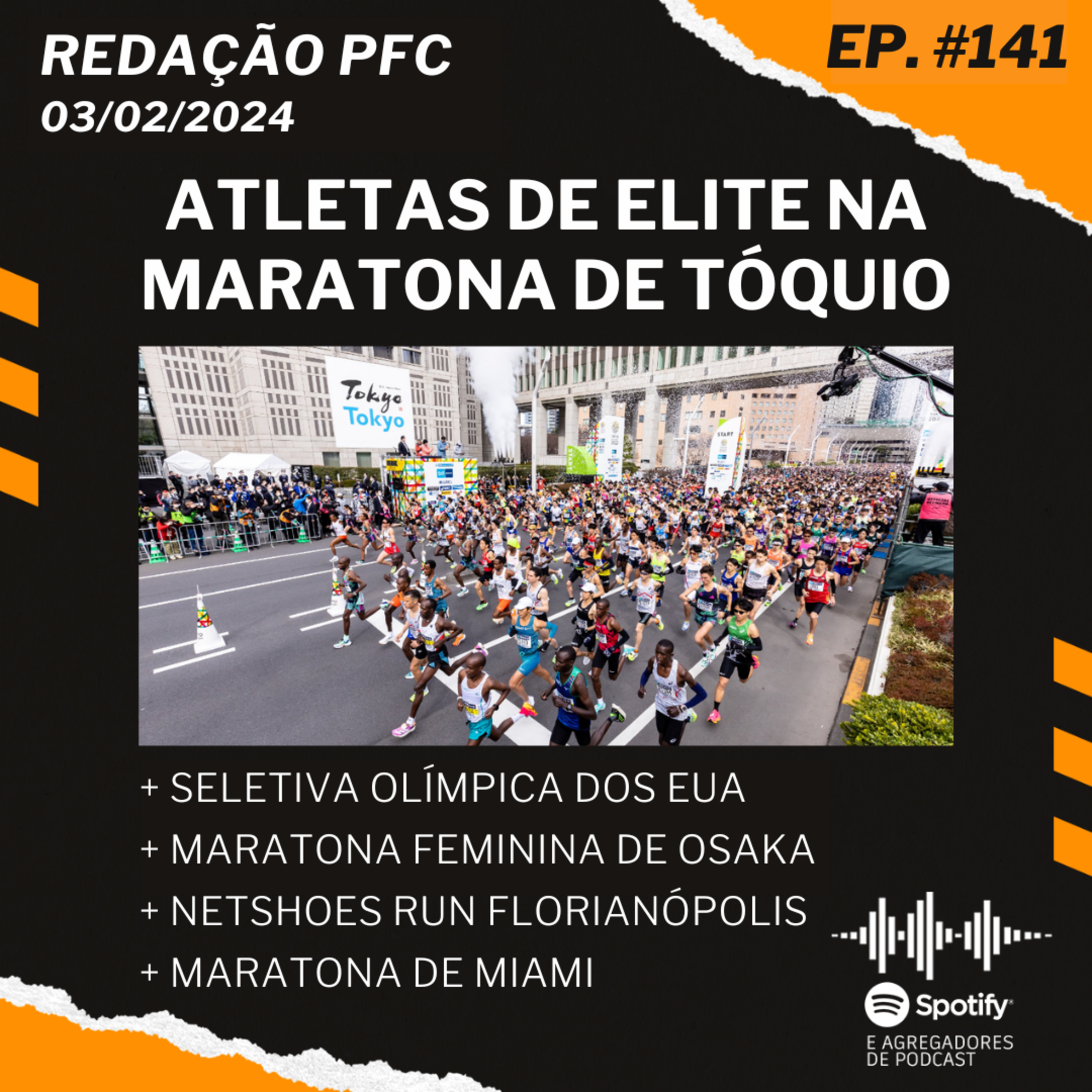 Redação PFC 141 - Atletas de Elite em Tóquio, Seletiva Olímpica dos EUA e Maratona de Miami episode artwork